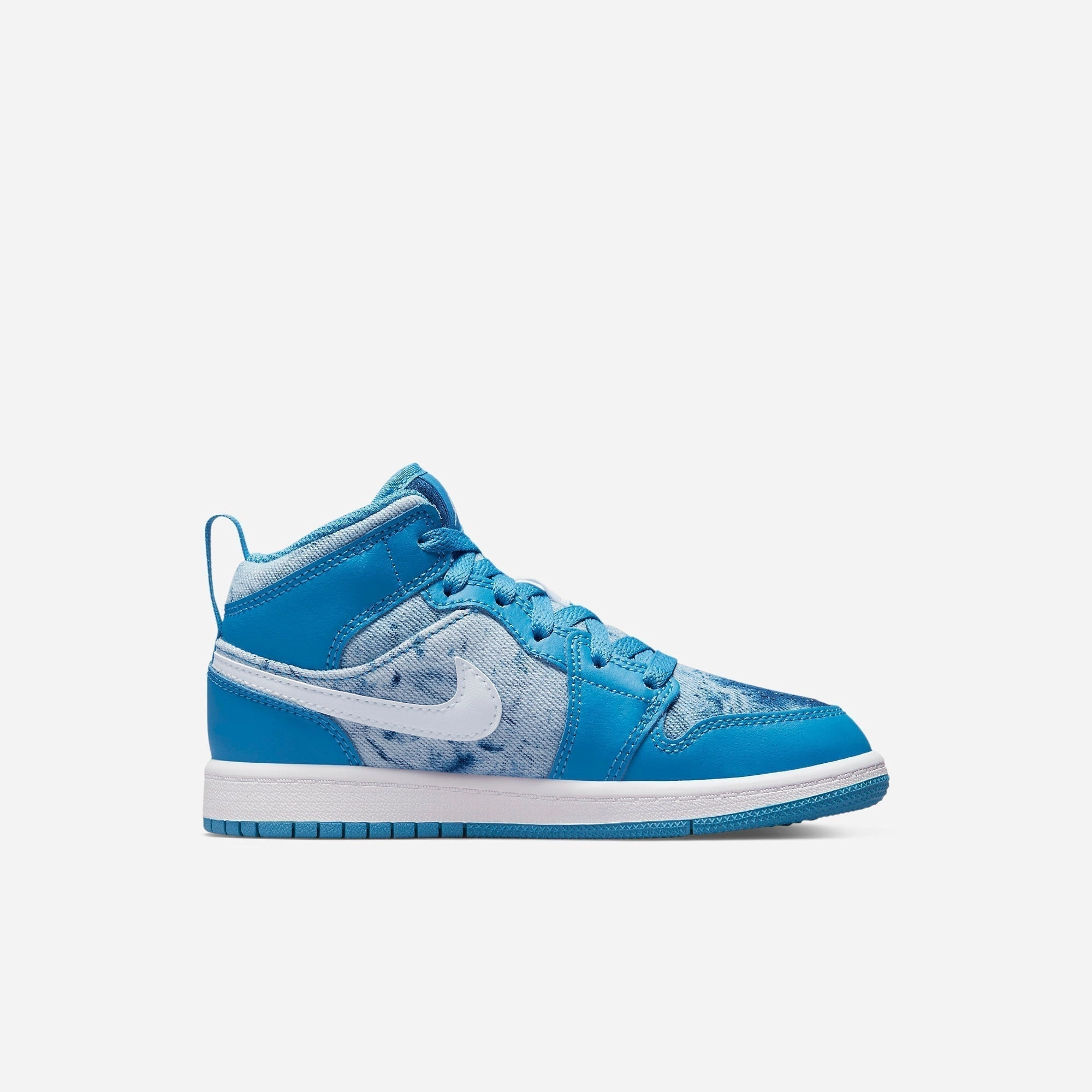 (PS) Air Jordan 1 Mid 'Washed Denim' (2022) DM8952-400 Air Jordan 1 Timeless Heritage Shoes
