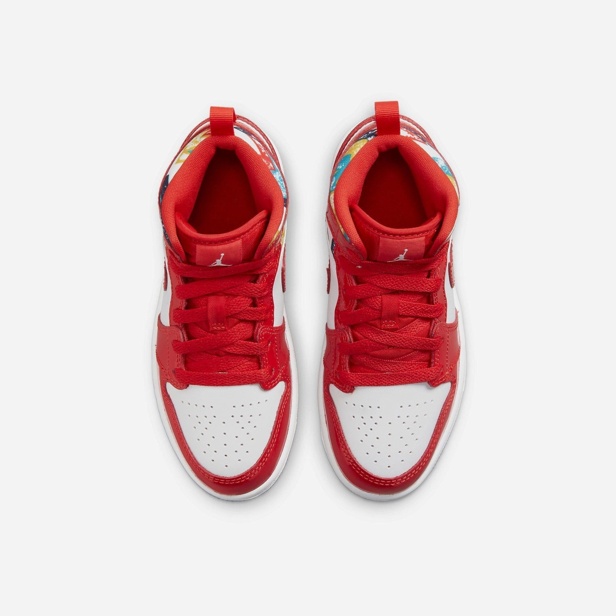 (PS) Air Jordan 1 Mid SE 'Barcelona Sweater' (2021) DC7249-600 Air Jordan 1 Timeless Heritage Shoes