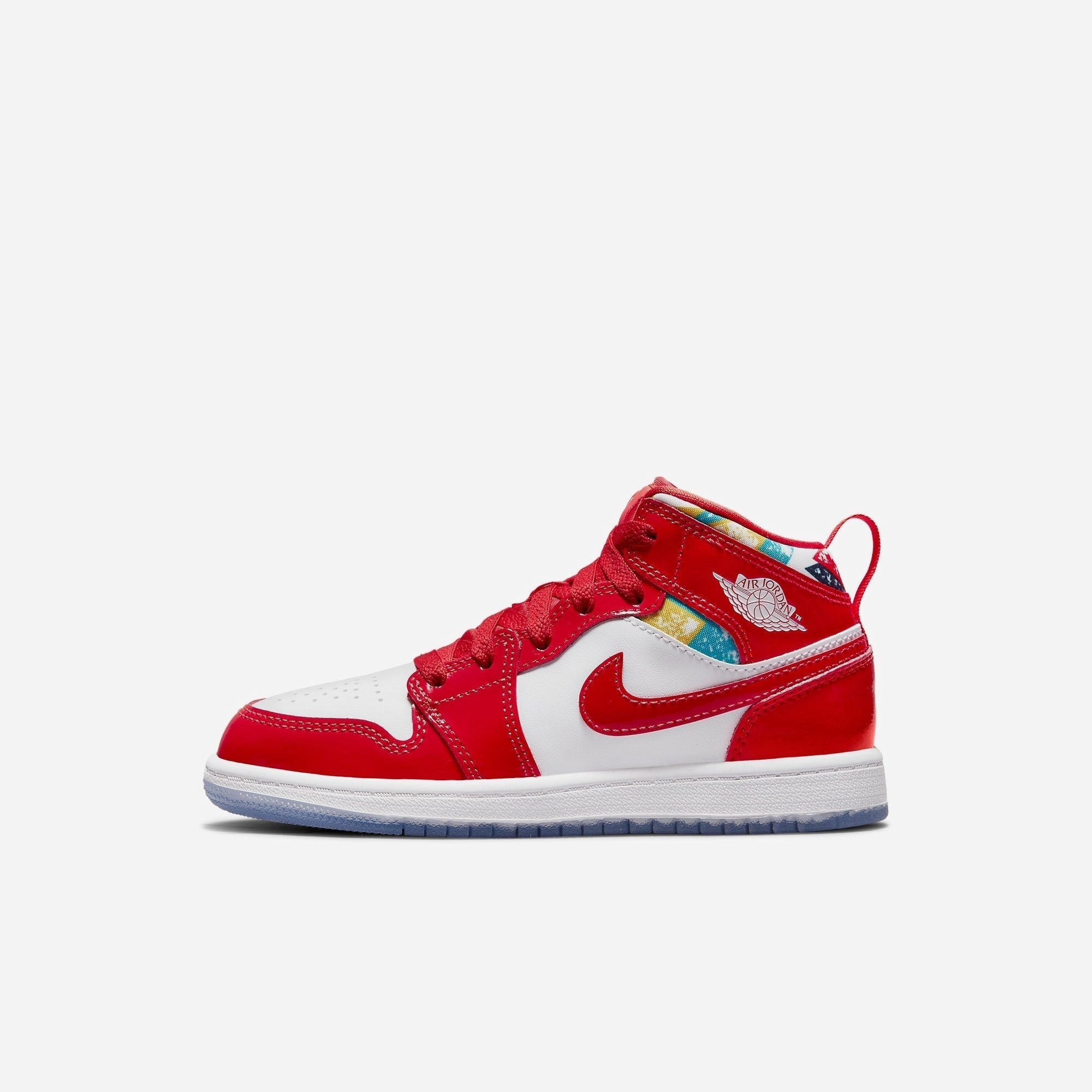 (PS) Air Jordan 1 Mid SE 'Barcelona Sweater' (2021) DC7249-600 Iconic Air Jordan 1 shoes with bold accents