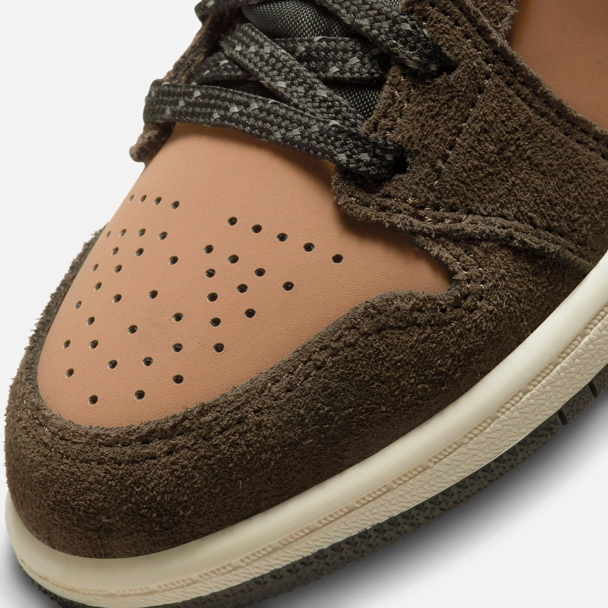 (PS) Air Jordan 1 Mid SE 'Dark Chocolate' (2021) DC7249-200 Air Jordan 1 Timeless Heritage Shoes