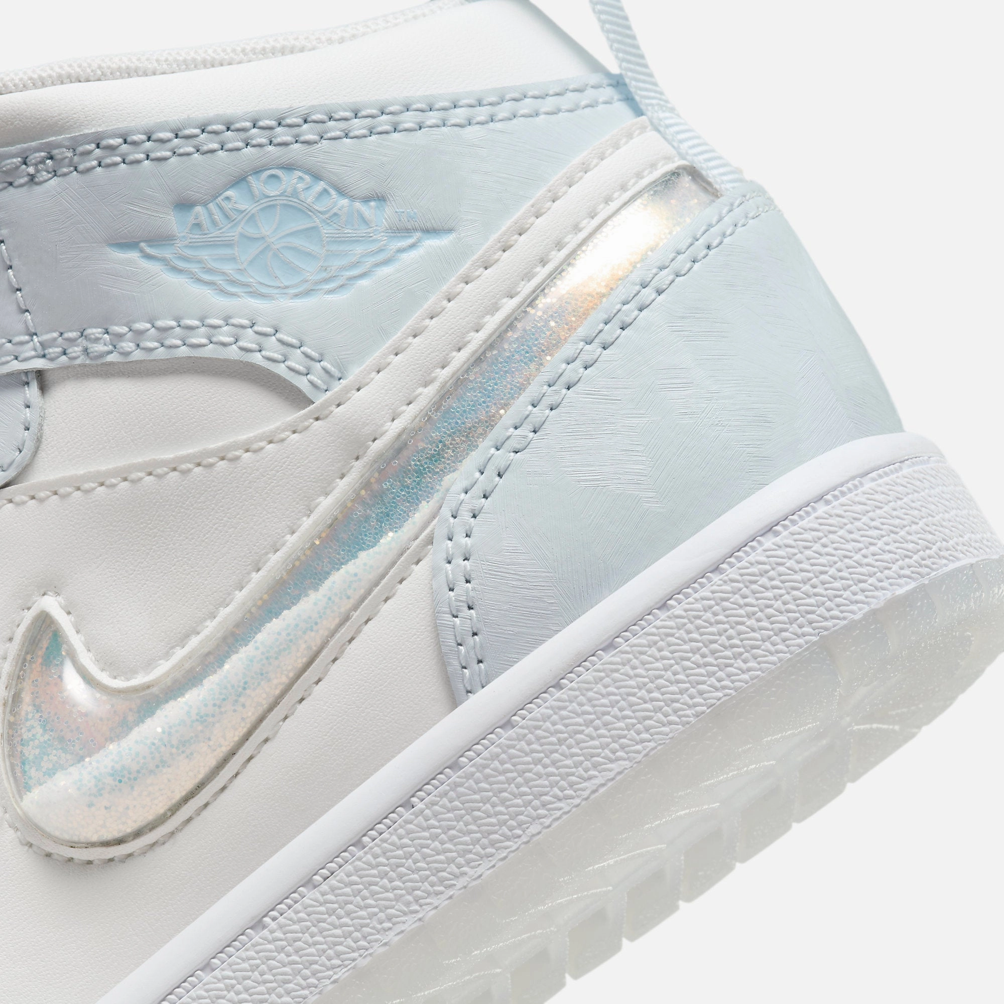 (PS) Air Jordan 1 Mid SE 'Glitter Swoosh' (2023) FQ9118-400 Air Jordan 1 Original Colorway Shoes