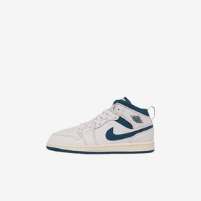 (PS) Air Jordan 1 Mid SE 'Industrial Blue' (2024) FN7493-141 Authentic Air Jordan 1 in premium leather