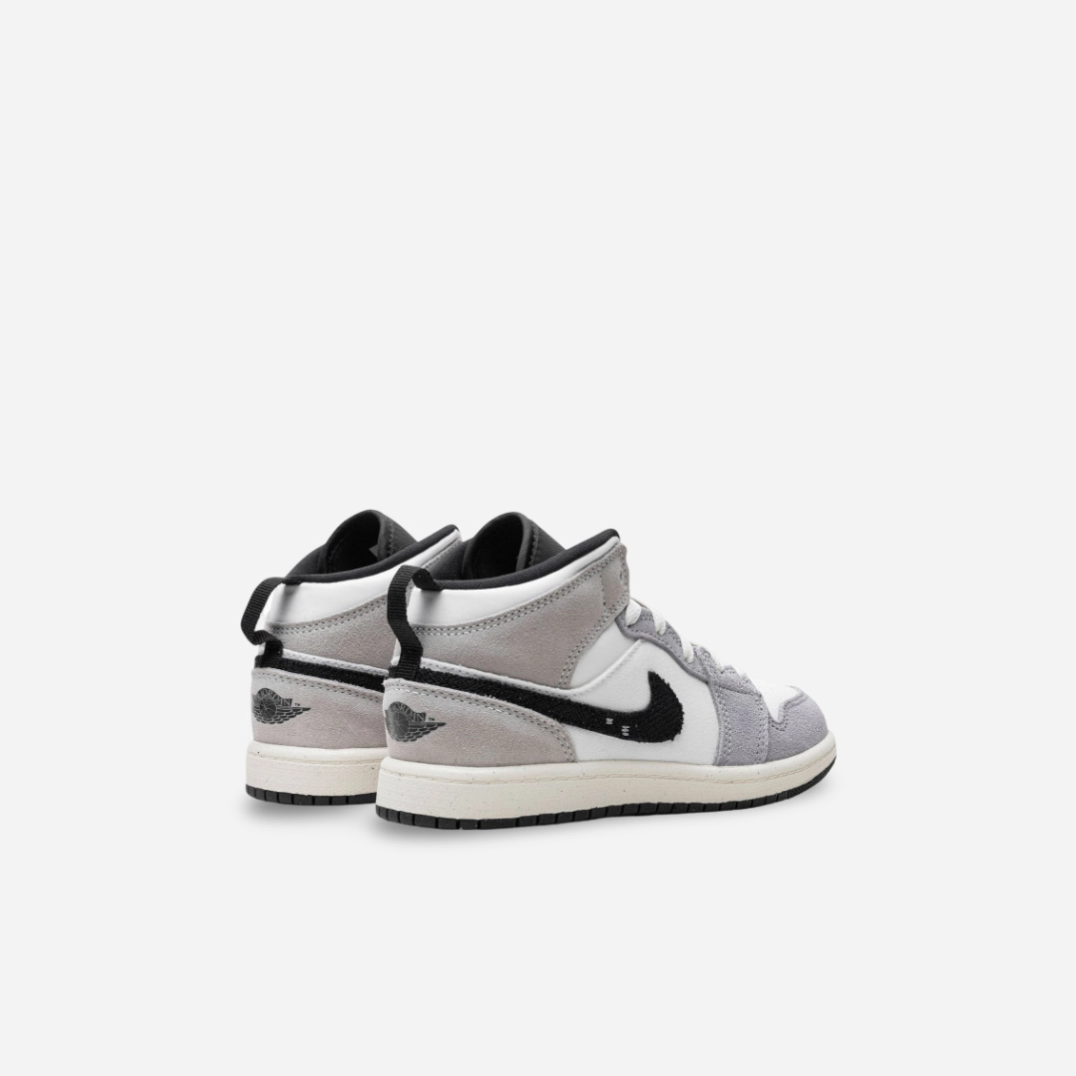(PS) Air Jordan 1 Mid SE Craft 'Cement Grey / Black' (2023) FD9090-002 Air Jordan 1 Original Colorway Shoes