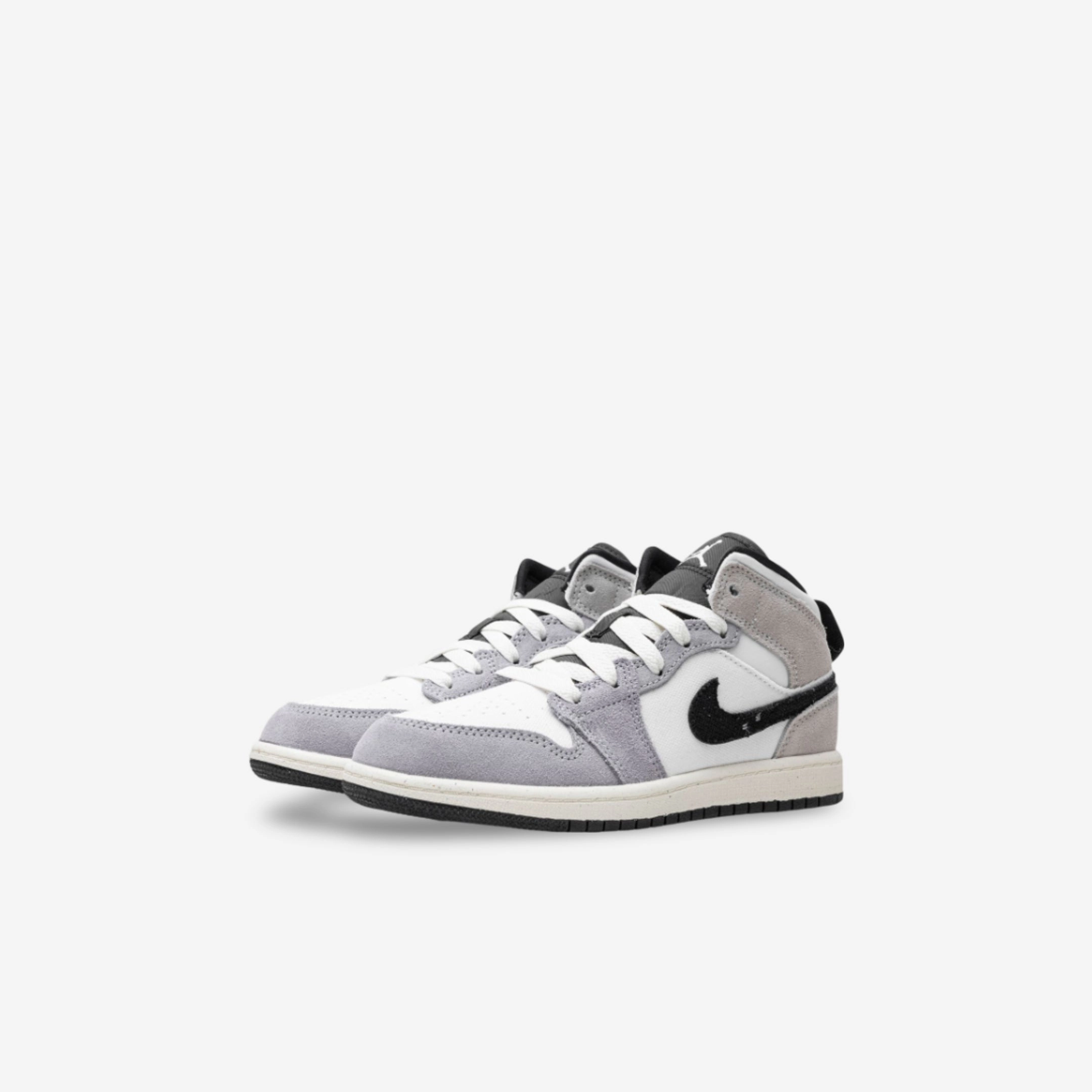 (PS) Air Jordan 1 Mid SE Craft 'Cement Grey / Black' (2023) FD9090-002 Air Jordan 1 Original Colorway Shoes