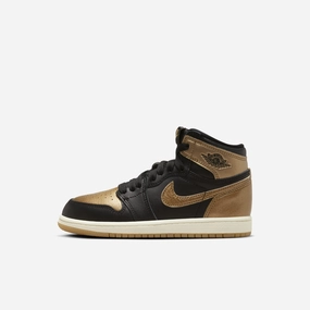 (PS) Air Jordan 1 Retro High OG 'Metallic Gold' (2024) FD1412-071 Authentic Air Jordan 1 in premium leather