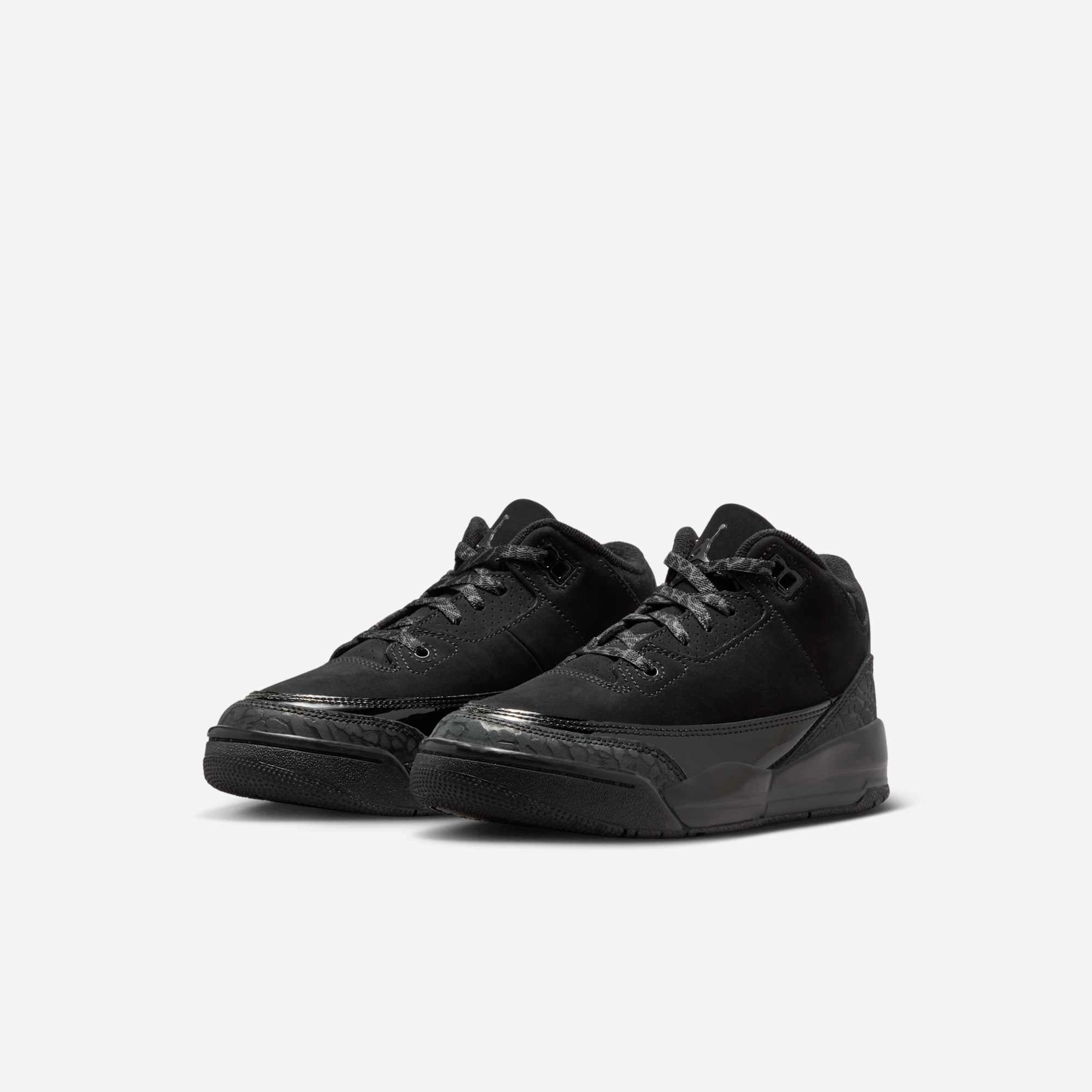 (PS) Air Jordan 3 Retro 'Black Cat' (2025) DM0966-001 Air Jordan 3 Retro Throwback Sneakers