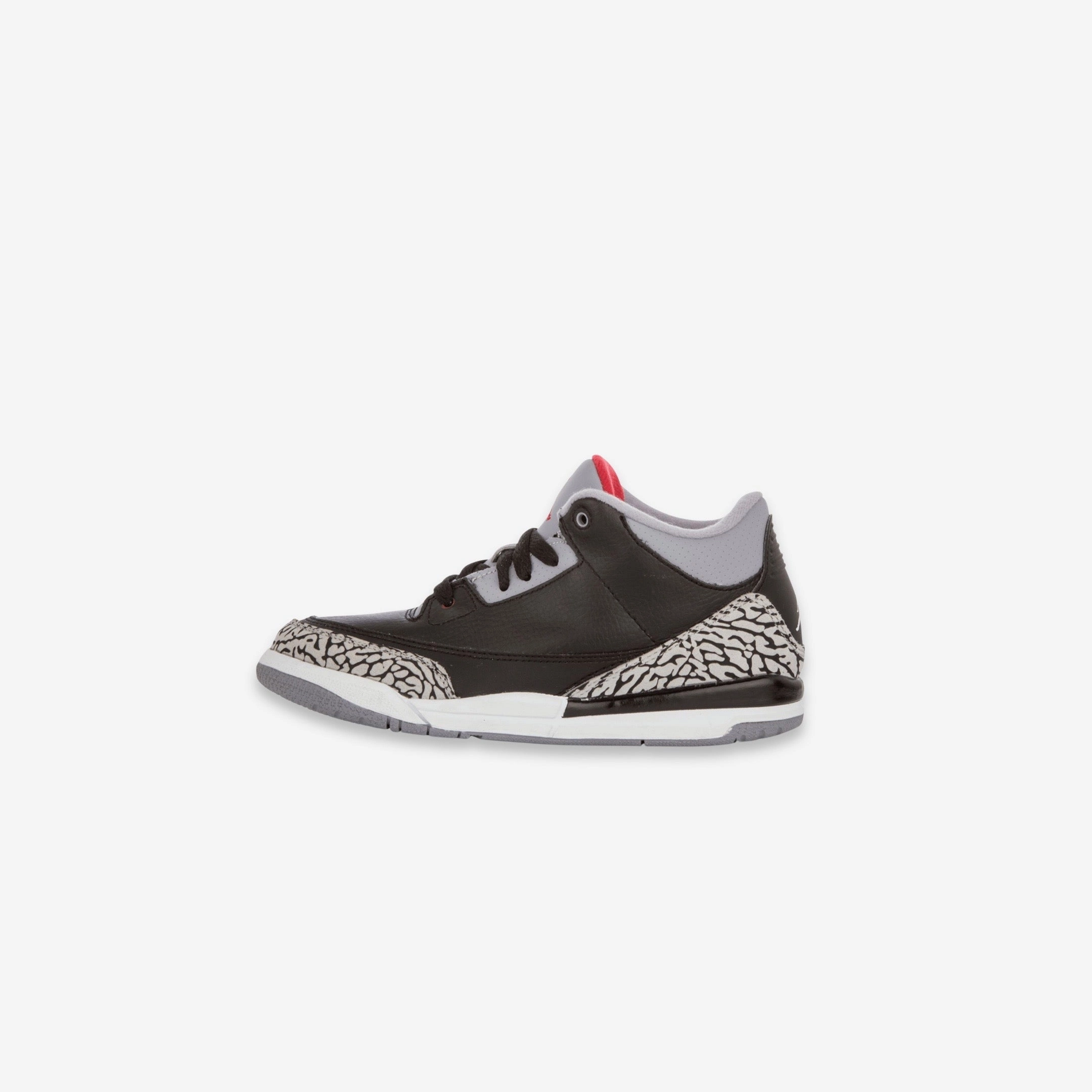 (PS) Air Jordan 3 Retro 'Black Cement' (2011) 429487-010 Air Jordan 3 retro sneakers with throwback vibe