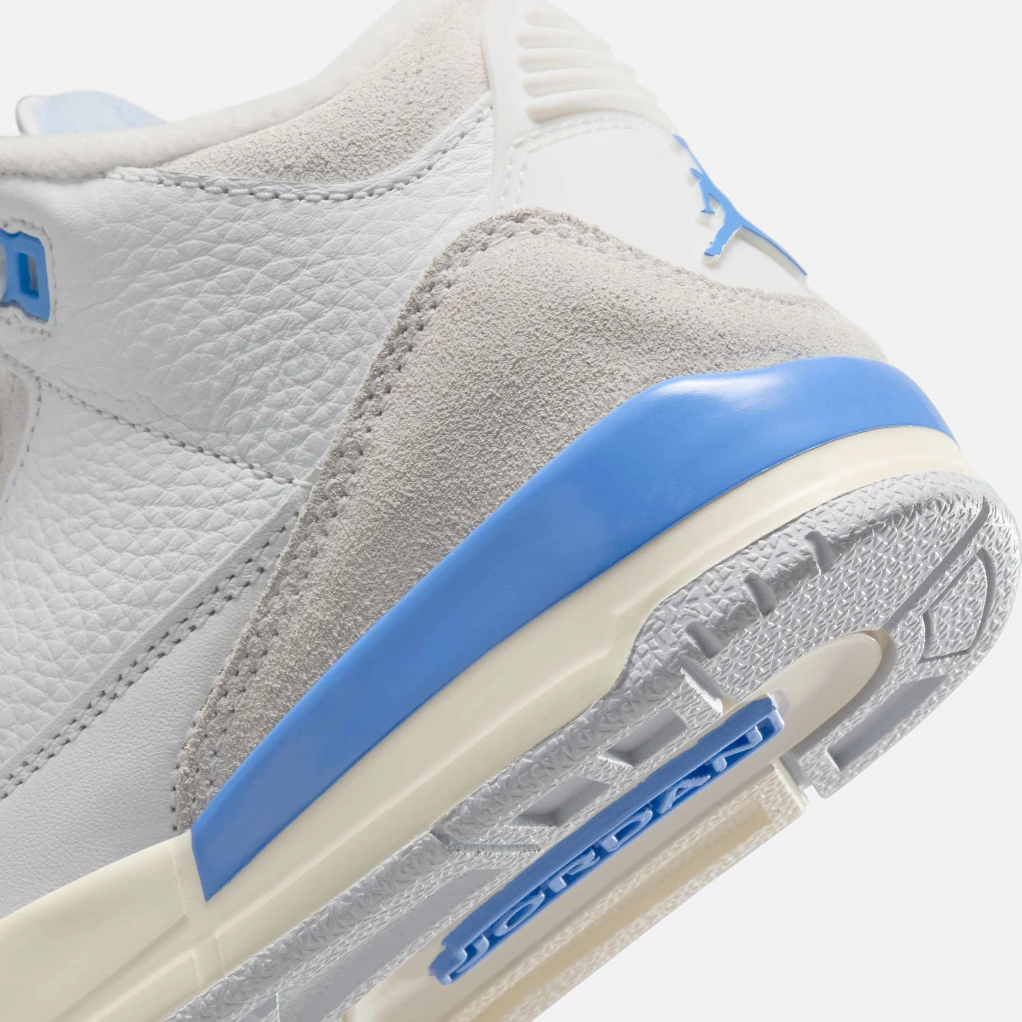 (PS) Air Jordan 3 Retro 'Lucky Shorts / Hydrogen Blue' (2025) DM0966-101 Air Jordan 3 Retro Throwback Sneakers