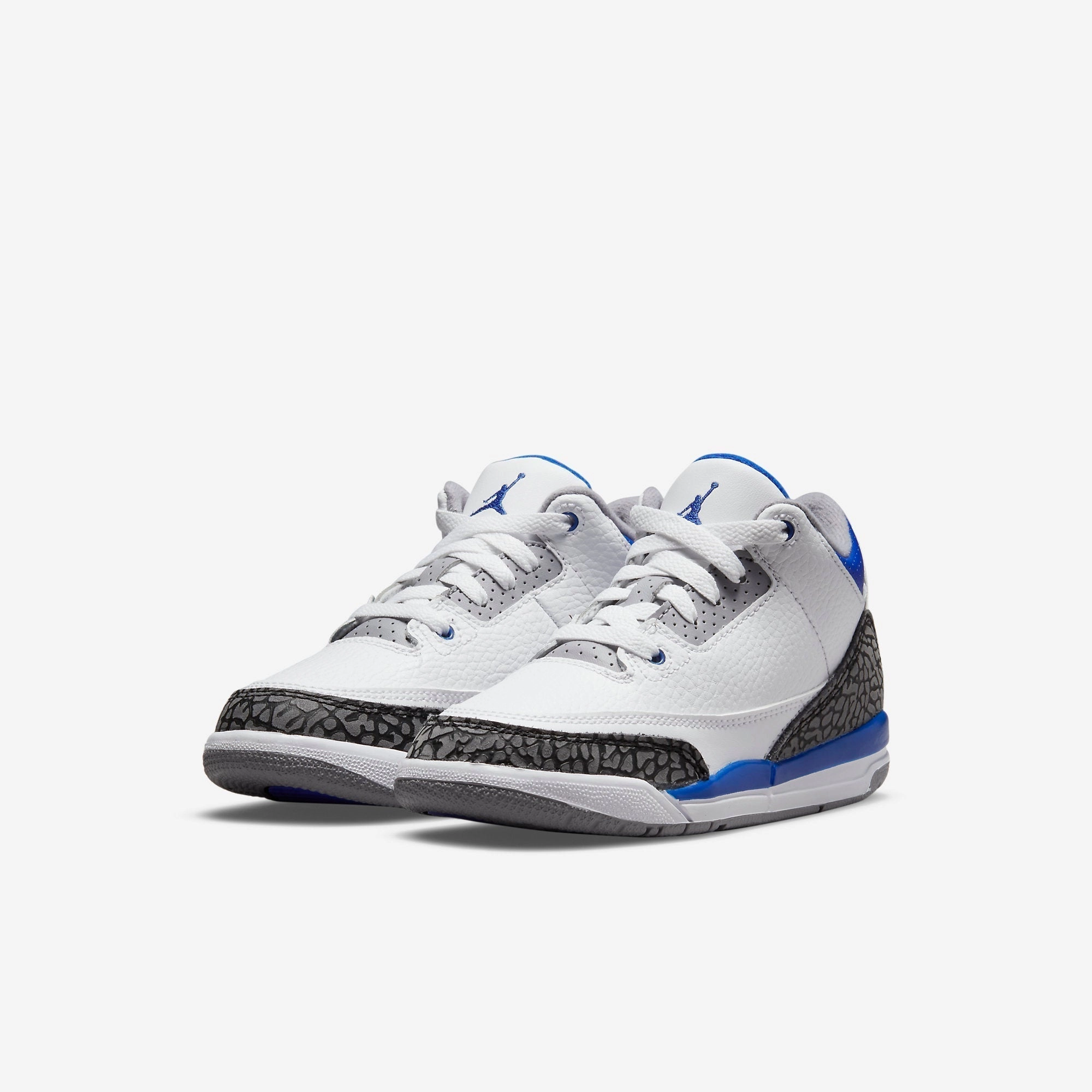 (PS) Air Jordan 3 Retro 'Racer Blue' (2021) 429487-145 Air Jordan 3 Retro Throwback Sneakers