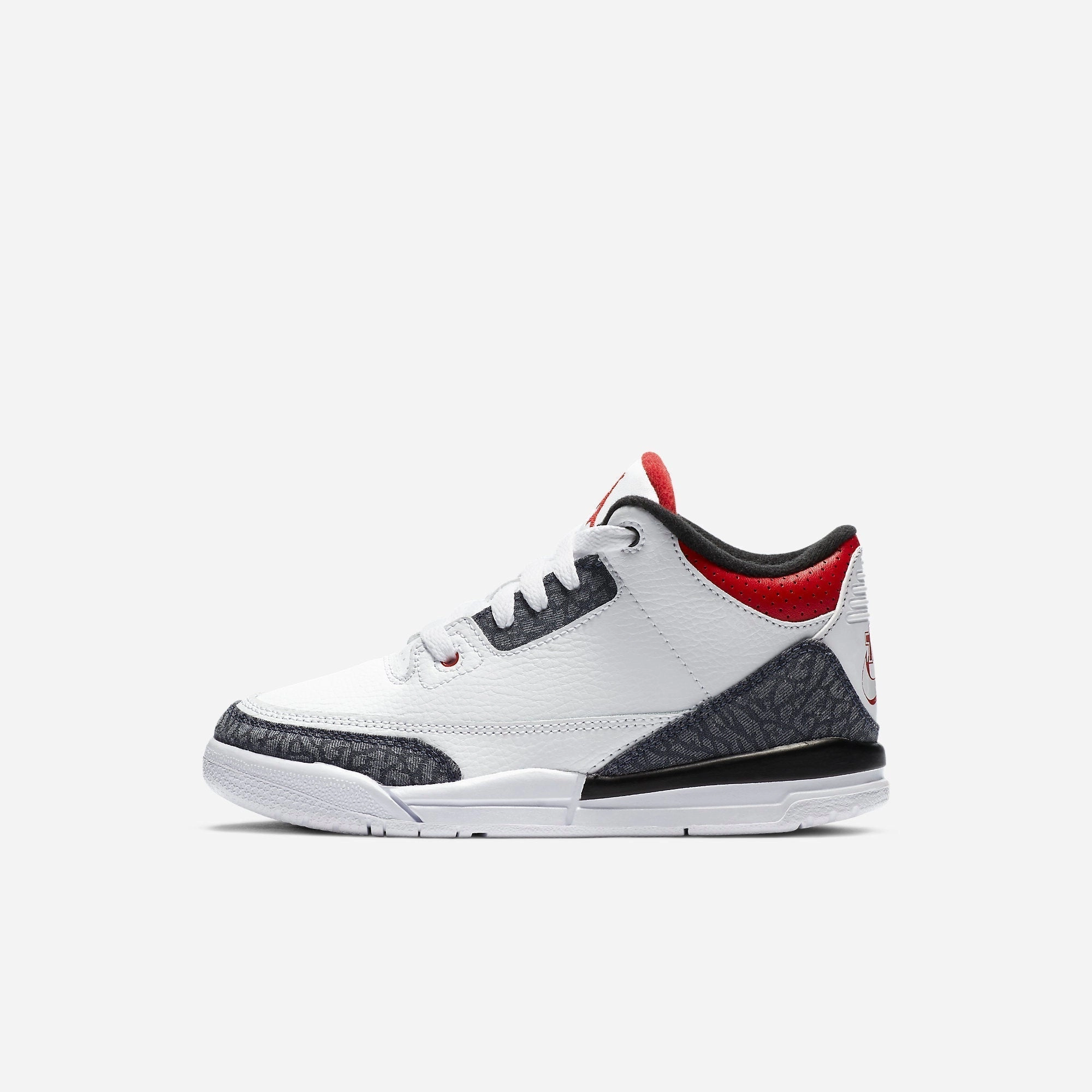 (PS) Air Jordan 3 Retro SE-T 'Japan Denim Fire Red' (2020) DB4168-100 Air Jordan 3 retro sneakers with throwback vibe