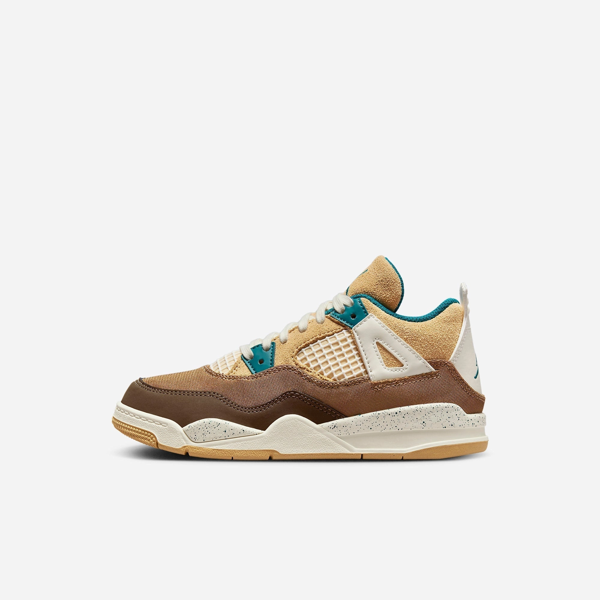 (PS) Air Jordan 4 Retro 'Cacao Wow' (2023) FB2213-200 Air Jordan 4 sneakers with visible air unit