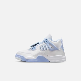 (PS) Air Jordan 4 Retro 'Forget Me Not / Aluminum' (2025) IB8962-100 Air Jordan 4 sneakers with visible air unit