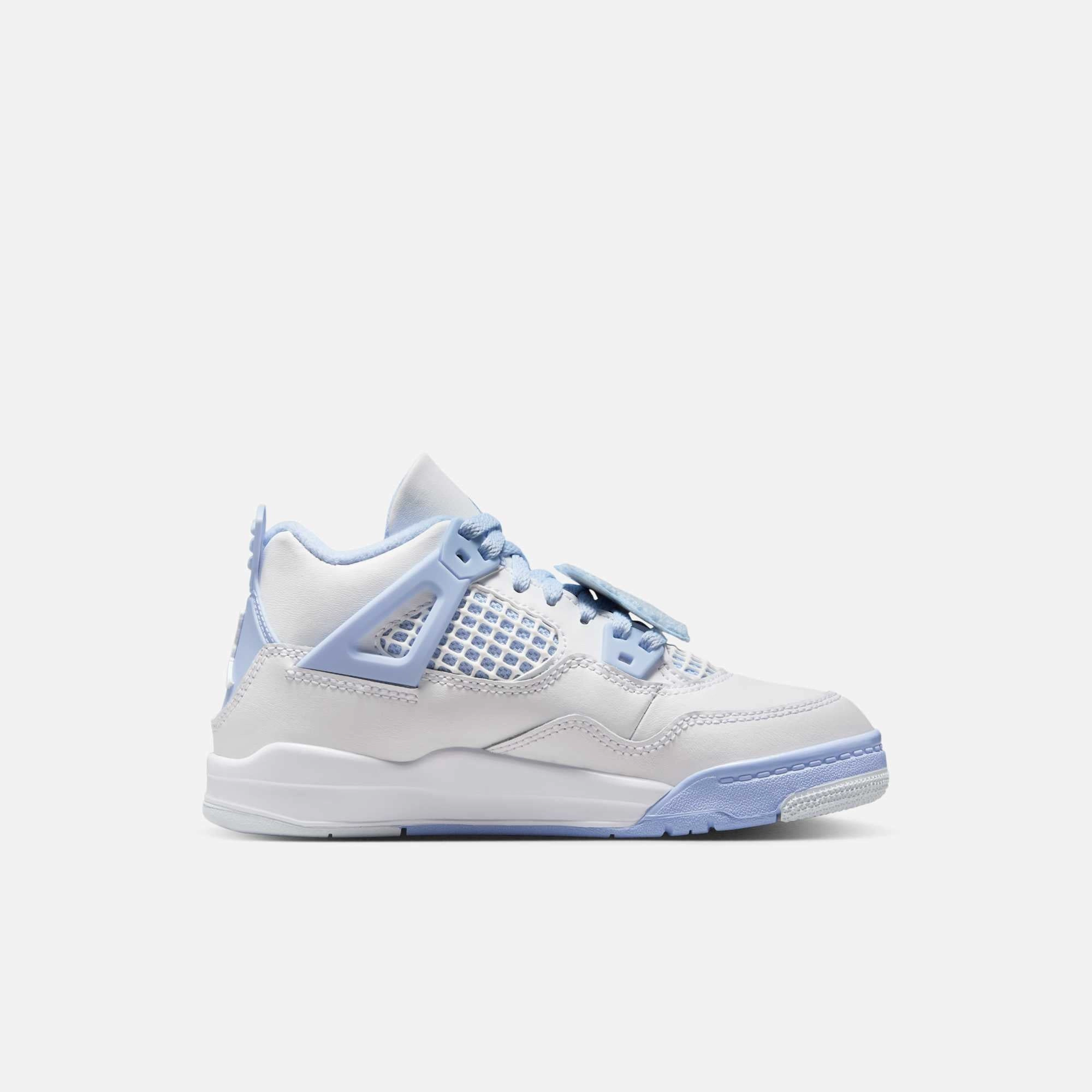 (PS) Air Jordan 4 Retro 'Forget Me Not / Aluminum' (2025) IB8962-100 Air Jordan 4 Visible Air Unit Sneakers