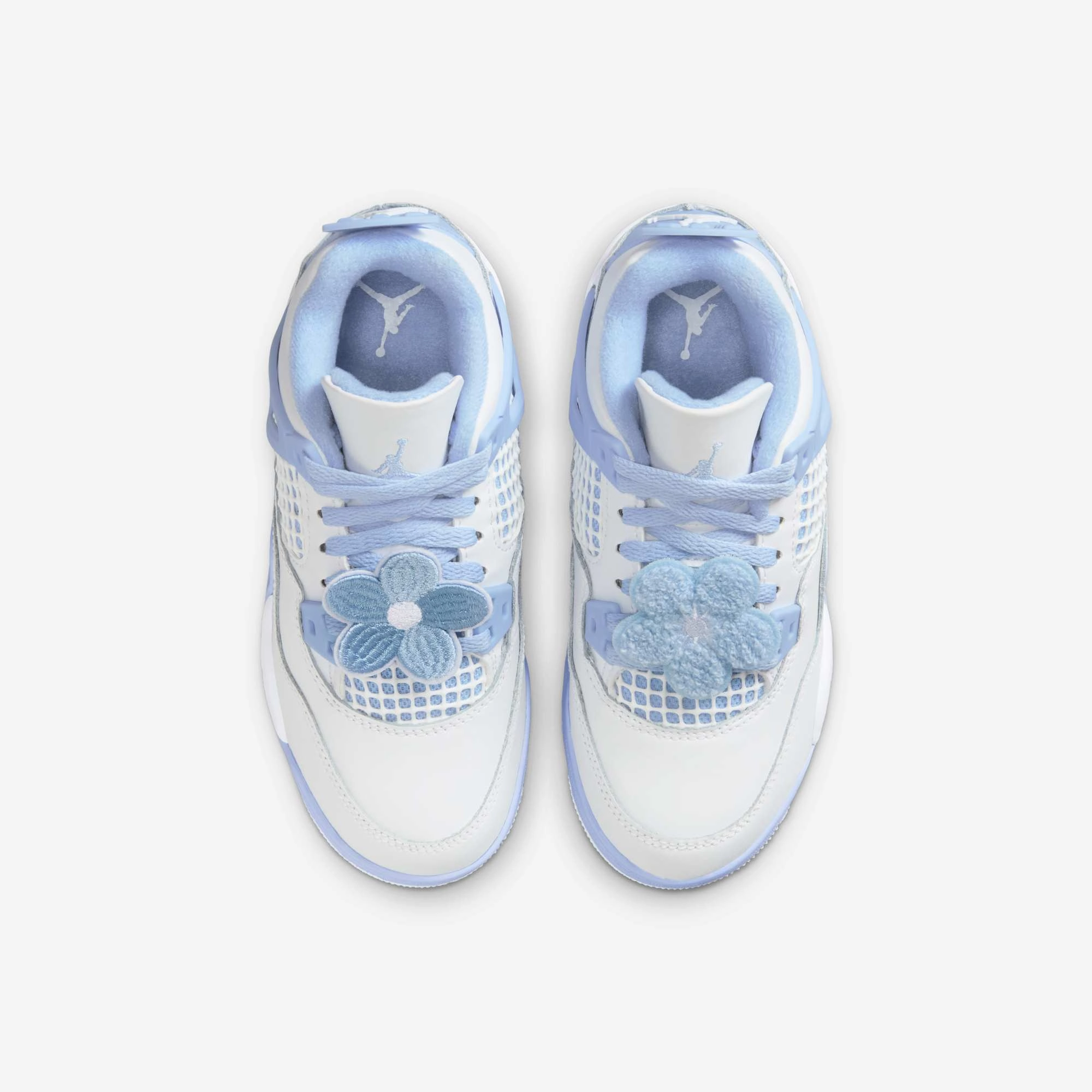 (PS) Air Jordan 4 Retro 'Forget Me Not / Aluminum' (2025) IB8962-100 Air Jordan 4 Visible Air Unit Sneakers