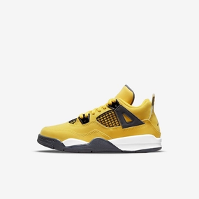 (PS) Air Jordan 4 Retro 'Lightning' (2021) BQ7669-700 Air Jordan 4 sneakers with visible air unit