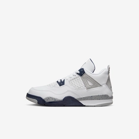 (PS) Air Jordan 4 Retro 'Midnight Navy' (2022) BQ7669-140 Air Jordan 4 sneakers with visible air unit