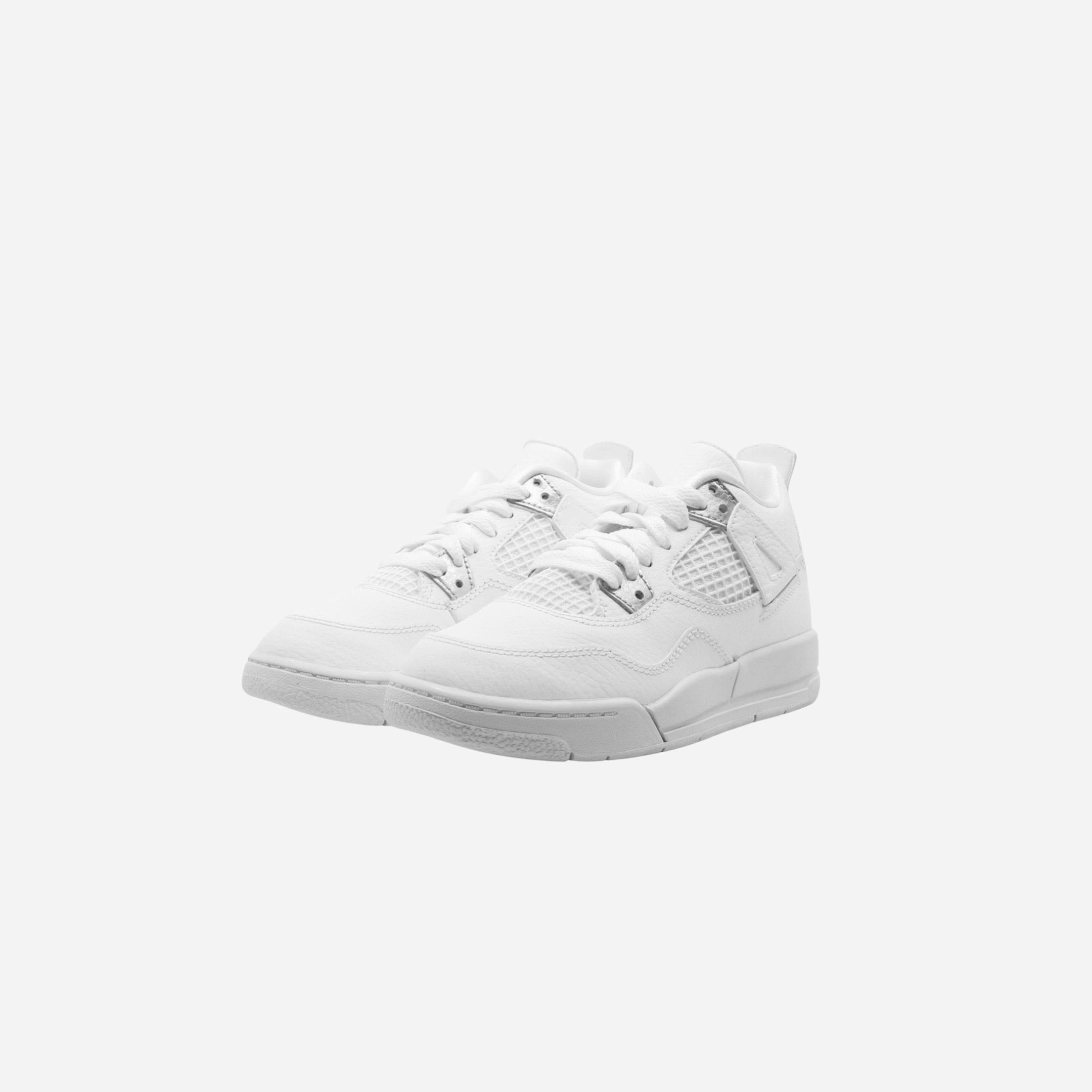(PS) Air Jordan 4 Retro 'Pure Money' (2017) 308499-100 Air Jordan 4 Visible Air Unit Sneakers