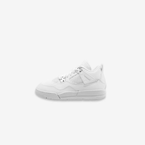 (PS) Air Jordan 4 Retro 'Pure Money' (2017) 308499-100 Air Jordan 4 sneakers with visible air unit