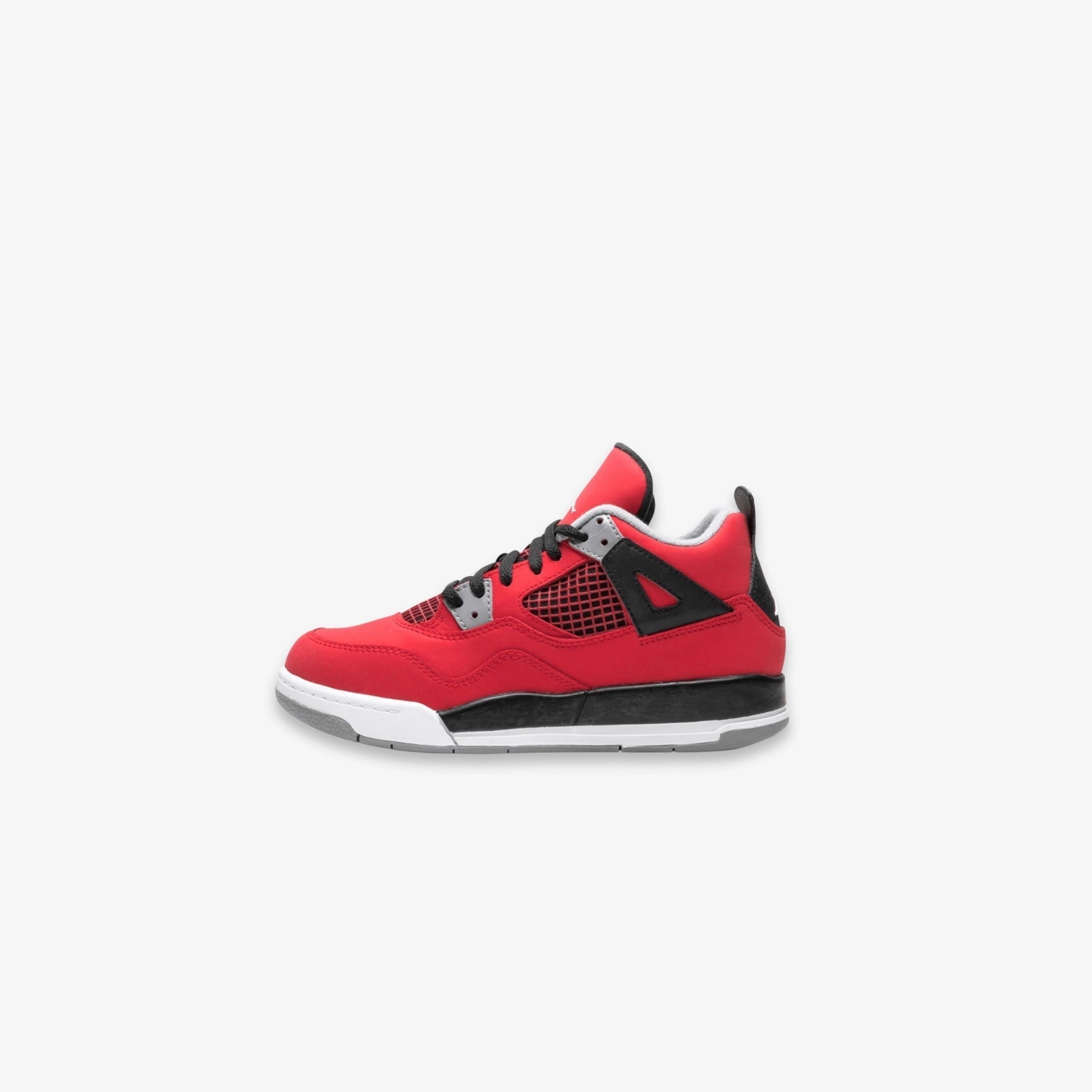 (PS) Air Jordan 4 Retro 'Raging Bull / Toro Bravo' (2013) 308499-603 Air Jordan 4 sneakers with visible air unit