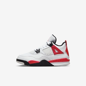 (PS) Air Jordan 4 Retro 'Red Cement' (2023) BQ7669-161 Air Jordan 4 sneakers with visible air unit