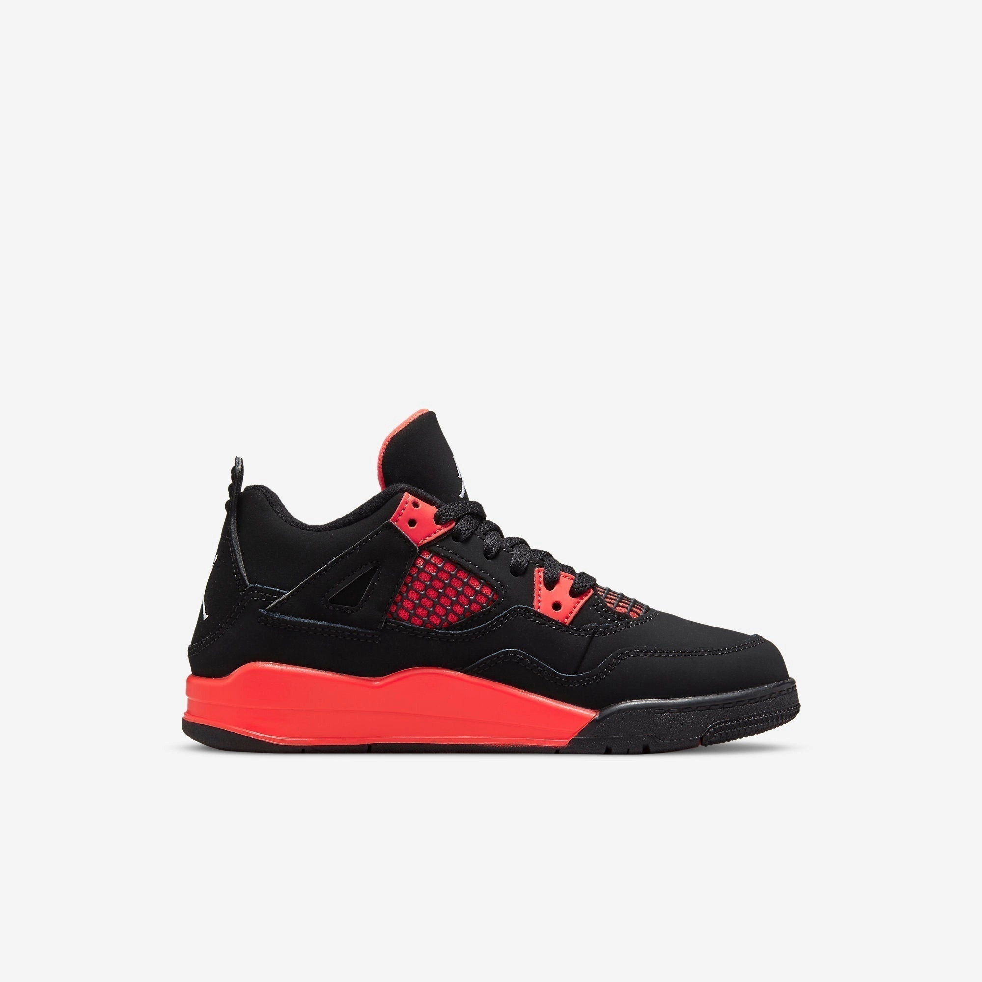 (PS) Air Jordan 4 Retro 'Red Thunder' (2022) BQ7669-016 Air Jordan 4 Visible Air Unit Sneakers