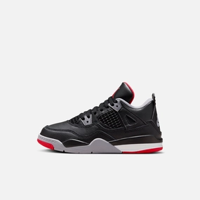 (PS) Air Jordan 4 Retro 'Reimagined Bred' (2024) BQ7669-006 Air Jordan 4 sneakers with visible air unit