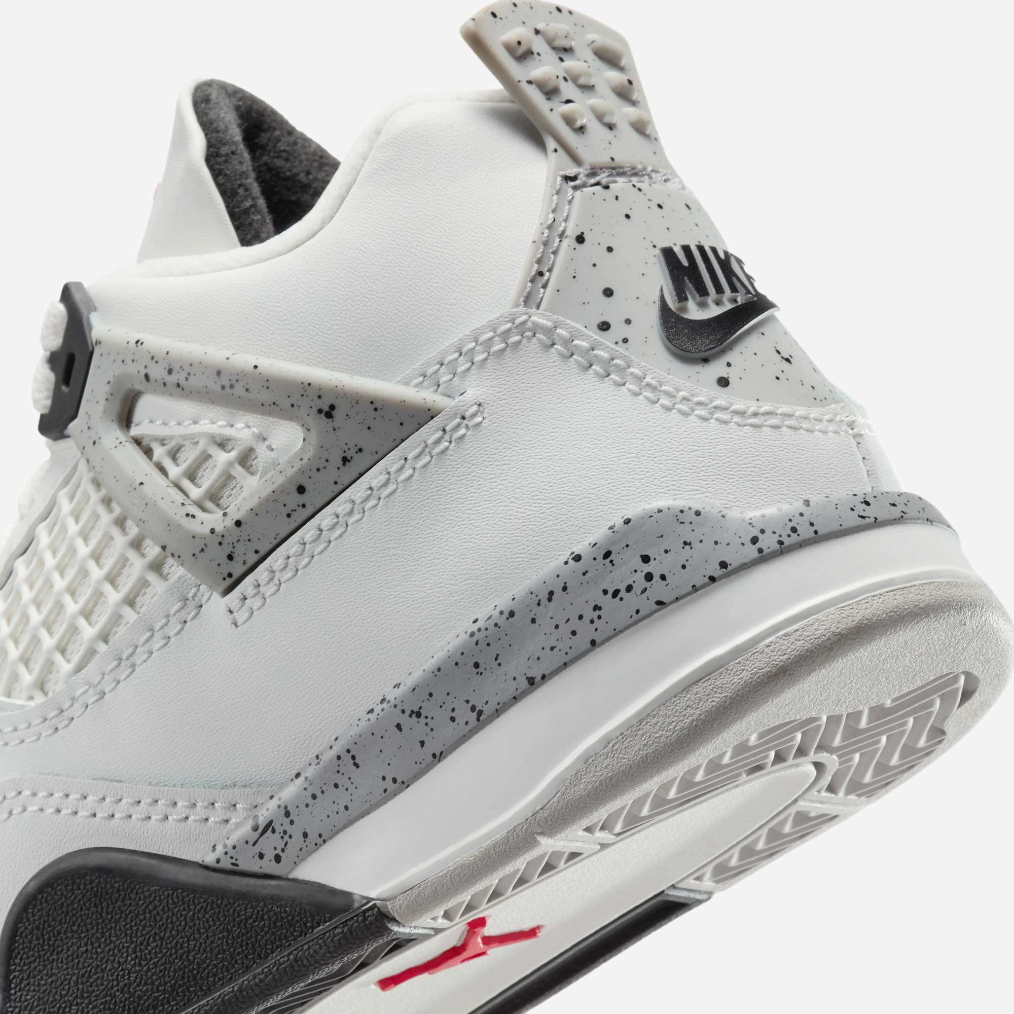 (PS) Air Jordan 4 Retro 'Reimagined White Cement' (2025) IB4388-100 Air Jordan 4 Visible Air Unit Sneakers