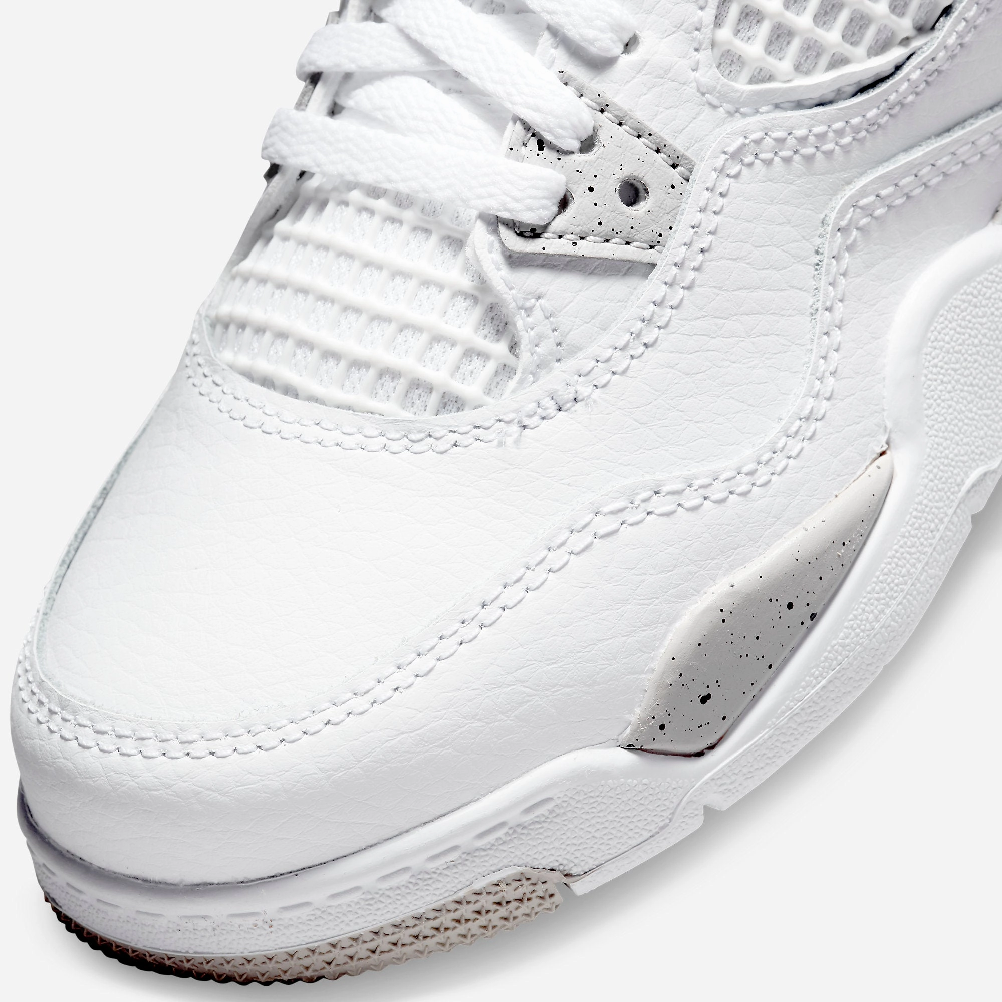 (PS) Air Jordan 4 Retro 'White Oreo' (2021) BQ7669-100 Air Jordan 4 Visible Air Unit Sneakers