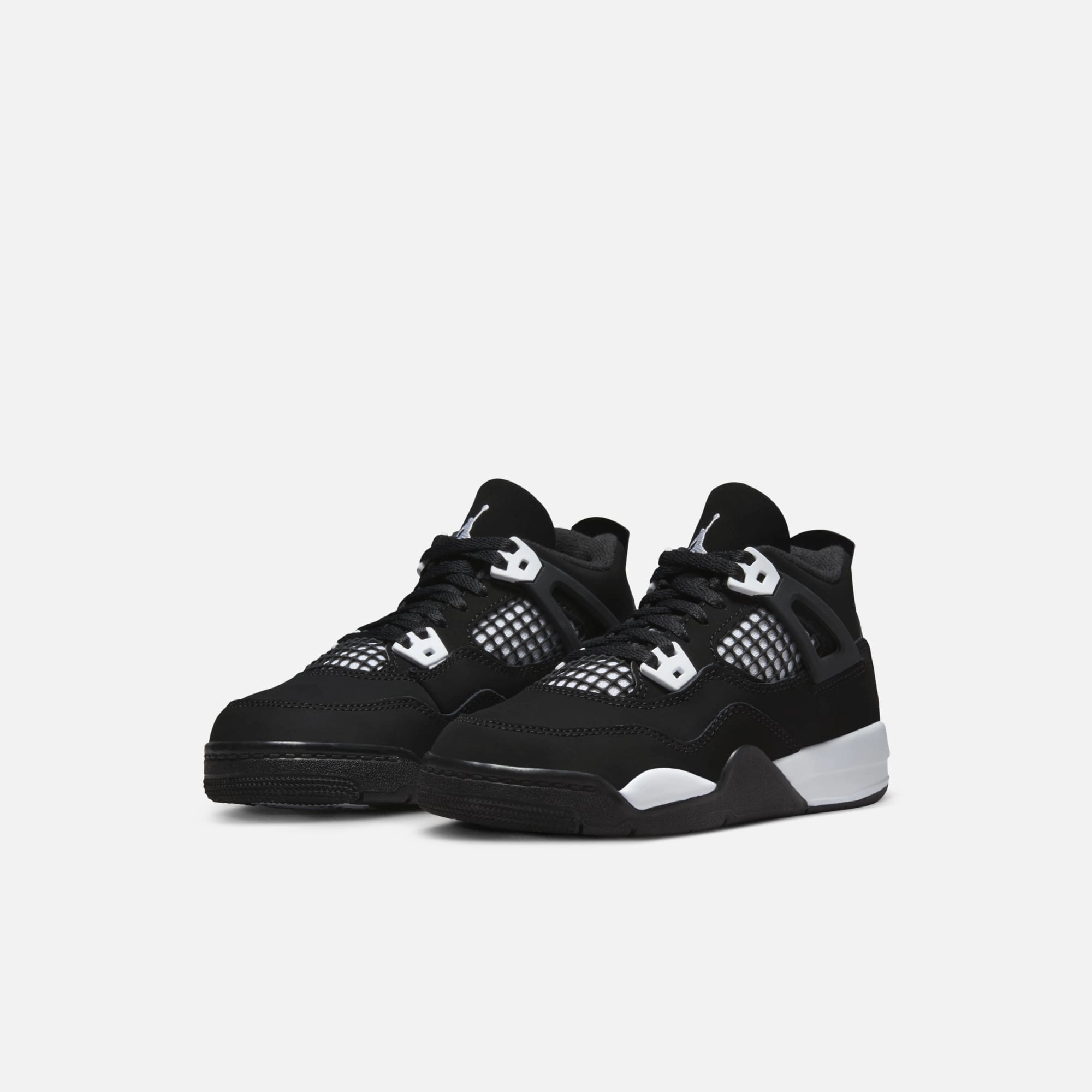 (PS) Air Jordan 4 Retro 'White Thunder' (2024) FV4537-001 Air Jordan 4 Visible Air Unit Sneakers
