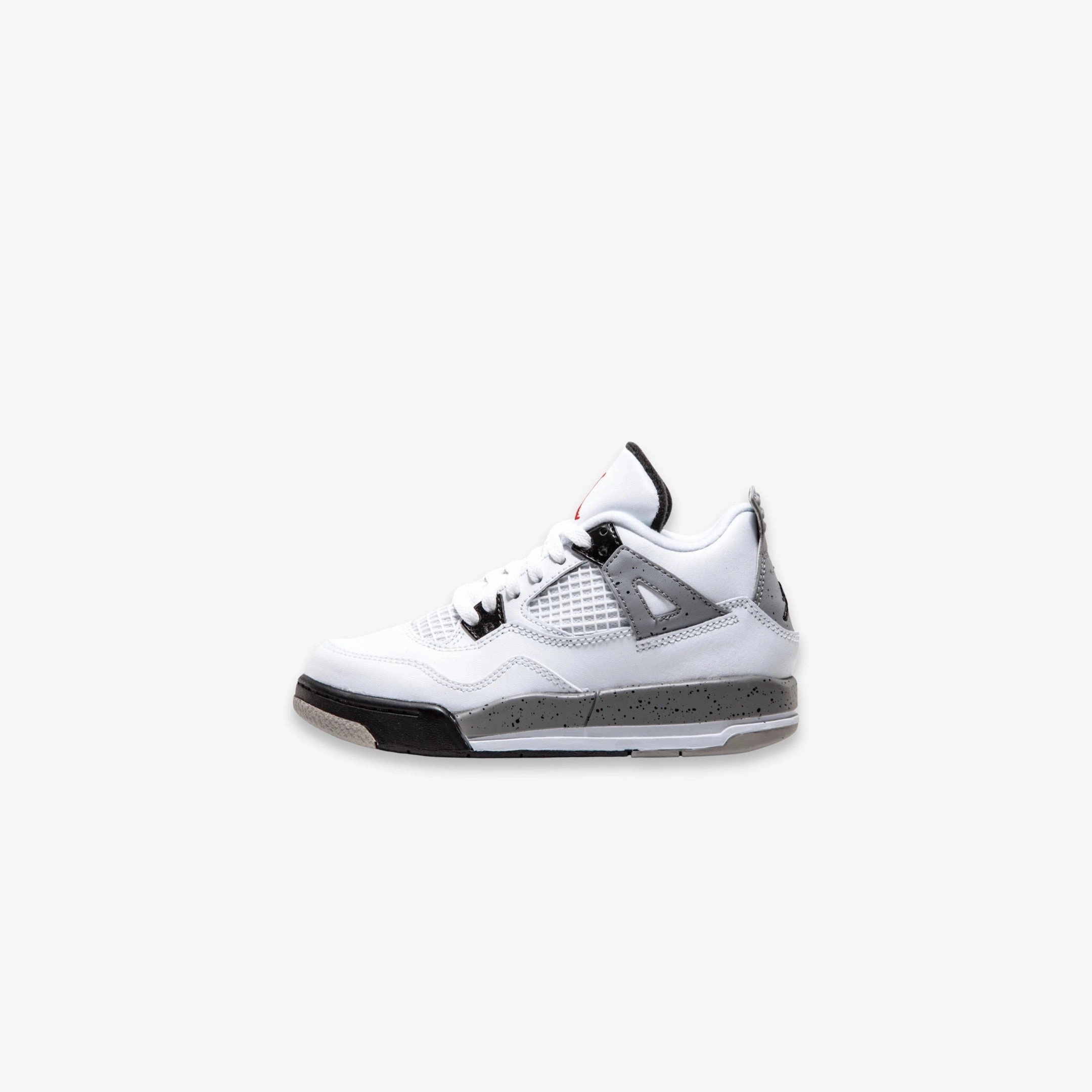 (PS) Air Jordan 4 Retro OG 'White Cement' (2016) 308499-104 Air Jordan 4 sneakers with visible air unit