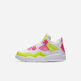 (PS) Air Jordan 4 Retro SE 'Lemon Venom' (2020) CV7809-100 Air Jordan 4 sneakers with visible air unit
