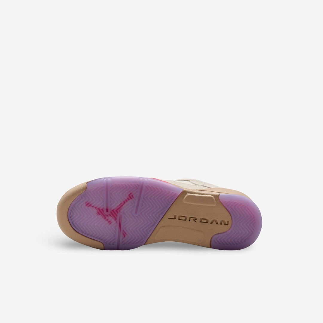 (PS) Air Jordan 5 Low  Retro 'Peanut Butter & Jelly' (2025) HJ5993-106 Air Jordan 5 Mesh Panel Basketball Shoes