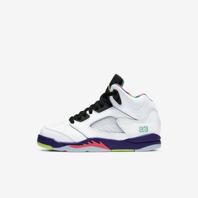 (PS) Air Jordan 5 Retro 'Alternate Bel-Air' (2020) DB3026-100 Air Jordan 5 shoes with mesh panel details
