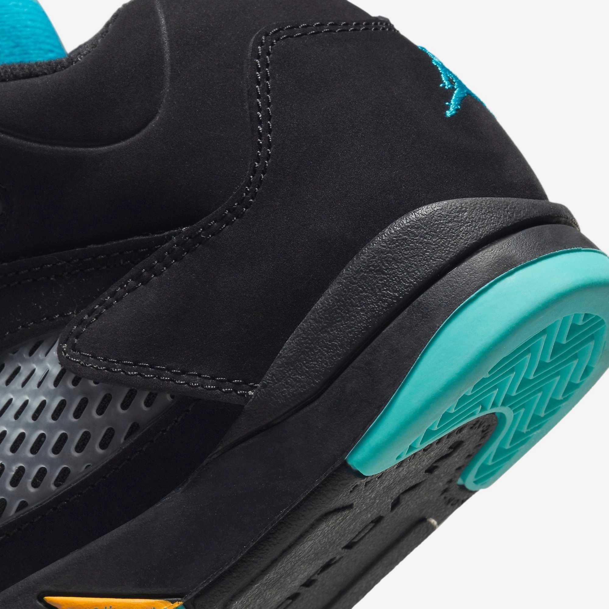 (PS) Air Jordan 5 Retro 'Aqua' (2023) 440889-047 Air Jordan 5 Mesh Panel Basketball Shoes