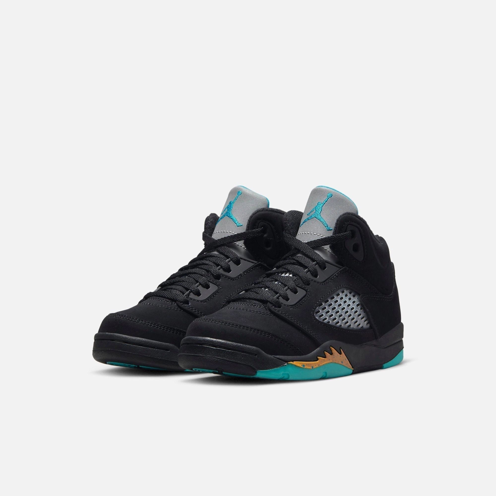 (PS) Air Jordan 5 Retro 'Aqua' (2023) 440889-047 Air Jordan 5 Mesh Panel Basketball Shoes