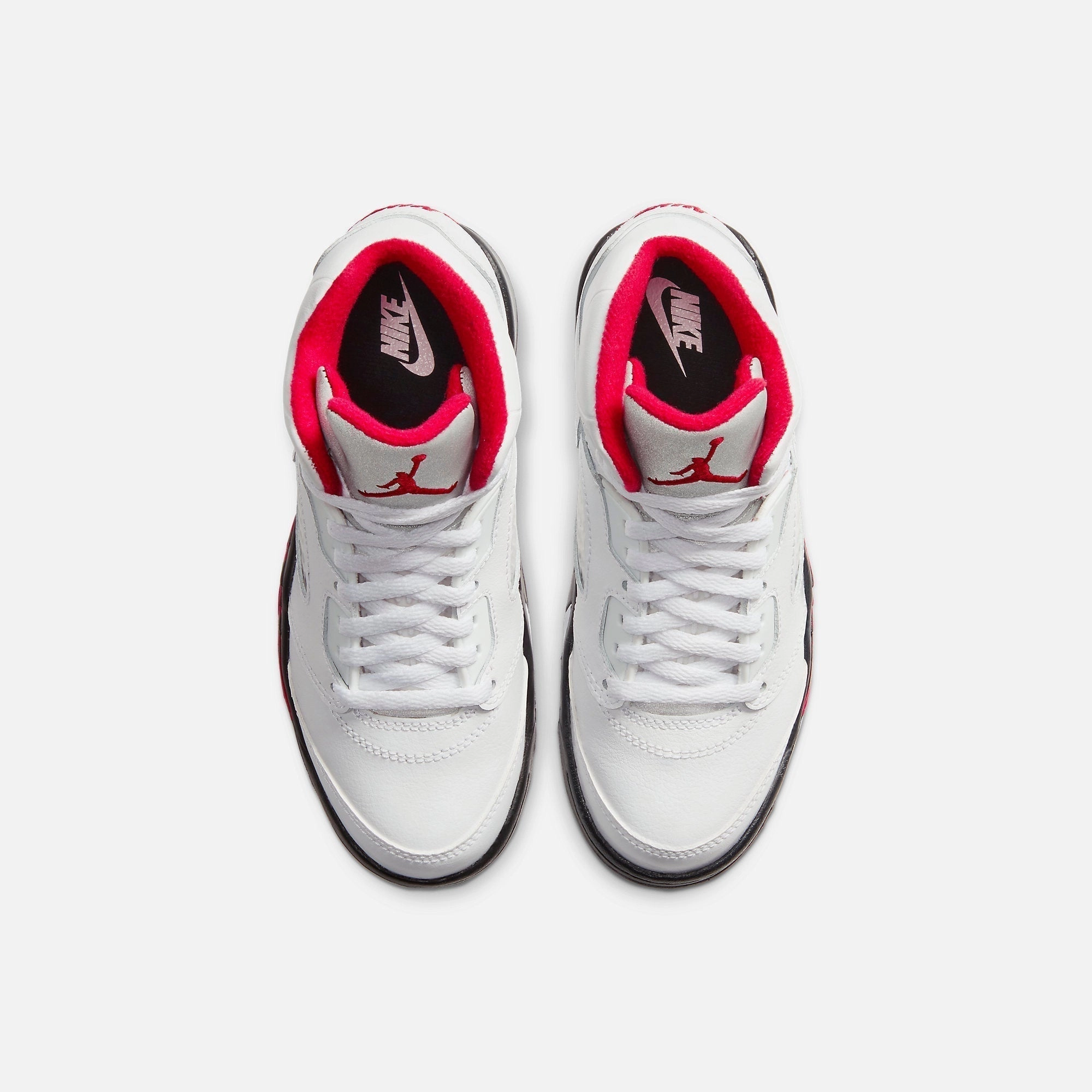 (PS) Air Jordan 5 Retro 'Fire Red' (2020) 440889-102 Air Jordan 5 Mesh Panel Basketball Shoes