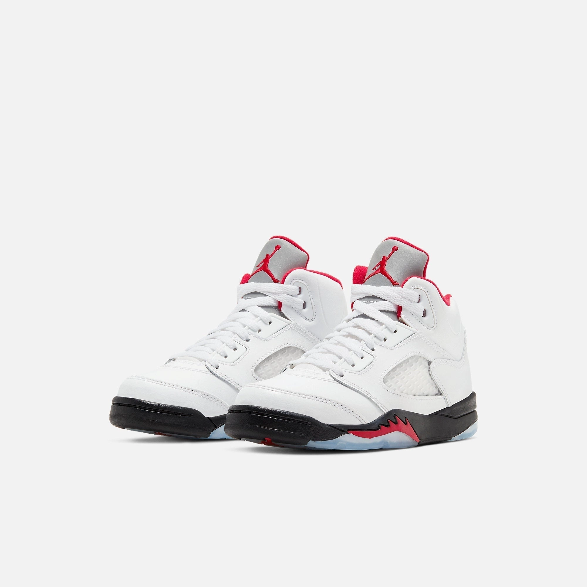 (PS) Air Jordan 5 Retro 'Fire Red' (2020) 440889-102 Air Jordan 5 Mesh Panel Basketball Shoes