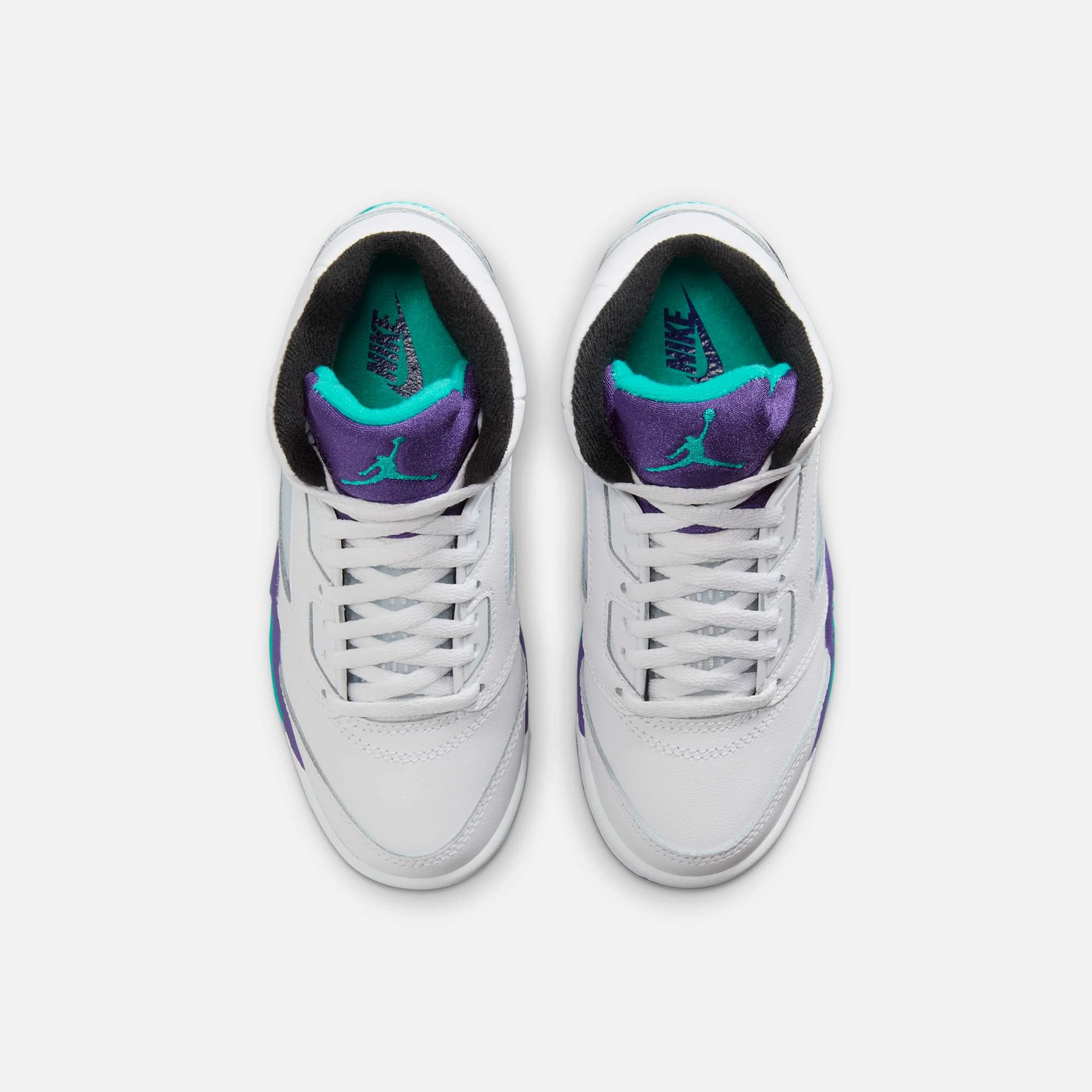 (PS) Air Jordan 5 Retro 'Grape' (2025) HQ7979-100 Air Jordan 5 Mesh Panel Basketball Shoes