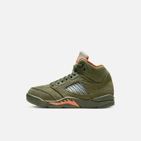 (PS) Air Jordan 5 Retro 'Olive' (2024) 440889-308 Air Jordan 5 shoes with mesh panel details