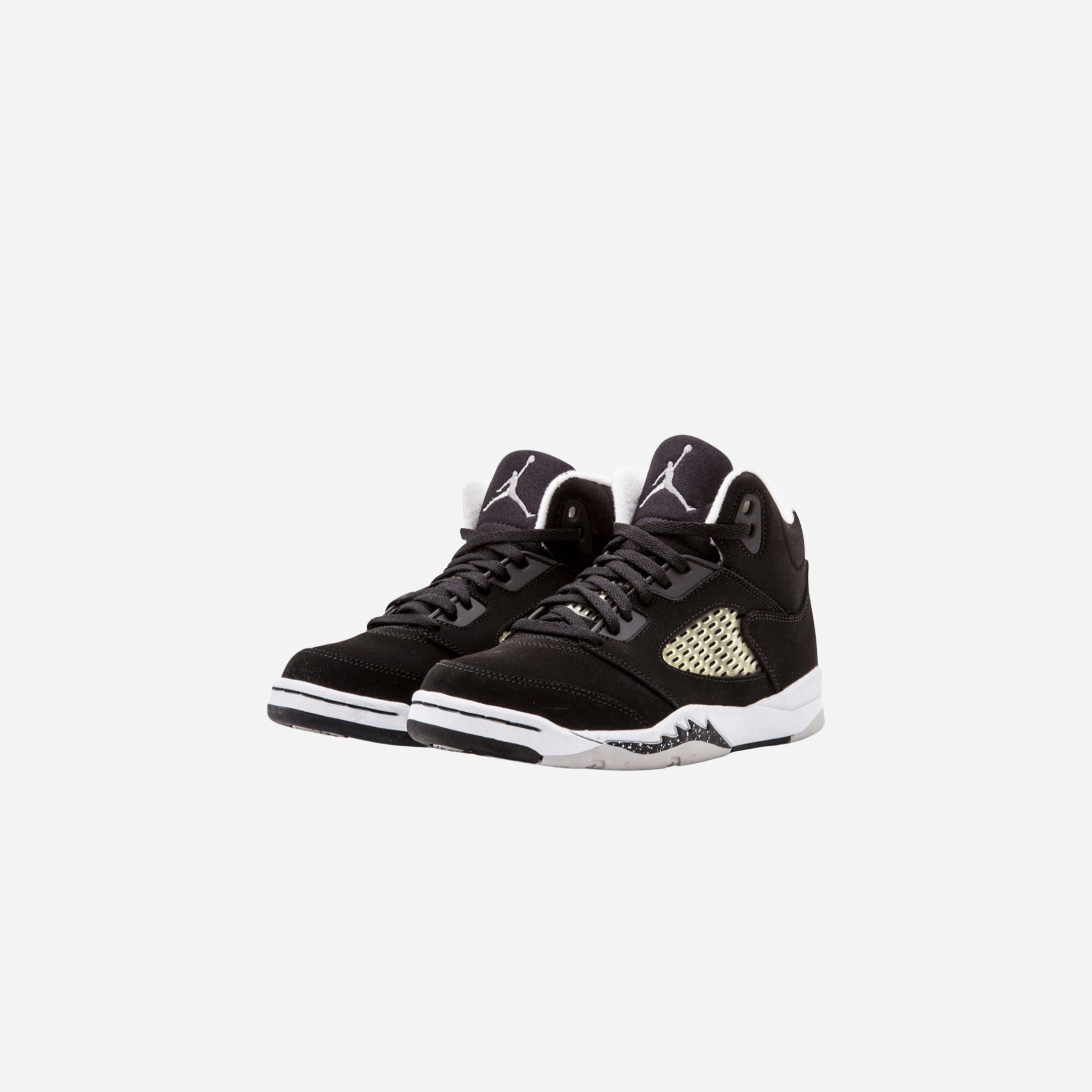 (PS) Air Jordan 5 Retro 'Oreo' (2013) 440889-035 Air Jordan 5 Mesh Panel Basketball Shoes