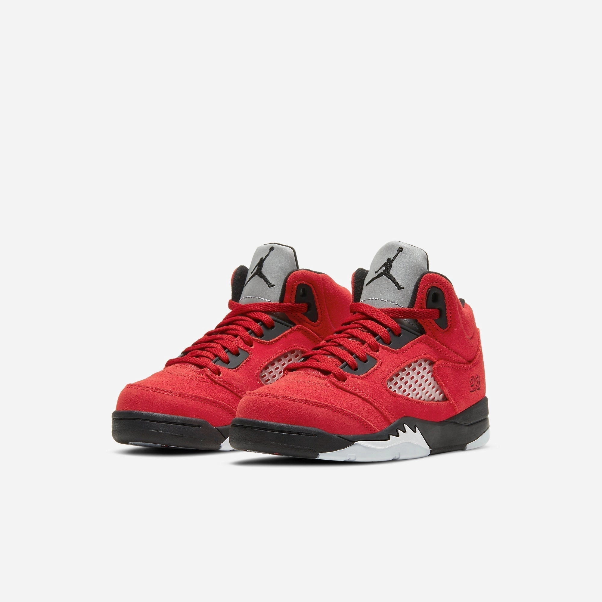 (PS) Air Jordan 5 Retro 'Raging Bull / Toro Bravo' (2021) 440889-600 Air Jordan 5 Mesh Panel Basketball Shoes