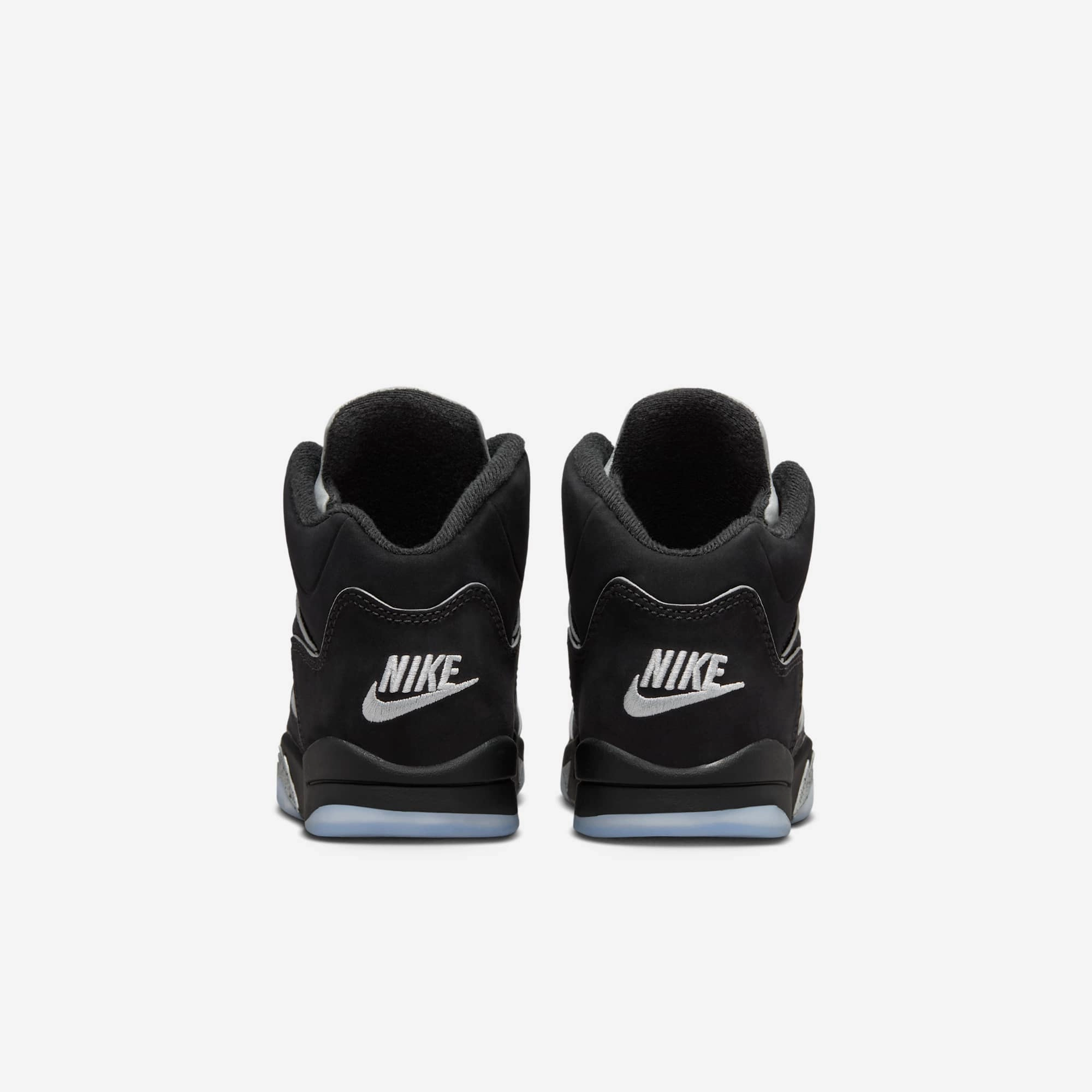 (PS) Air Jordan 5 Retro 'Reimagined Black / Metallic Silver' (2025) HF3978-001 Air Jordan 5 Mesh Panel Basketball Shoes