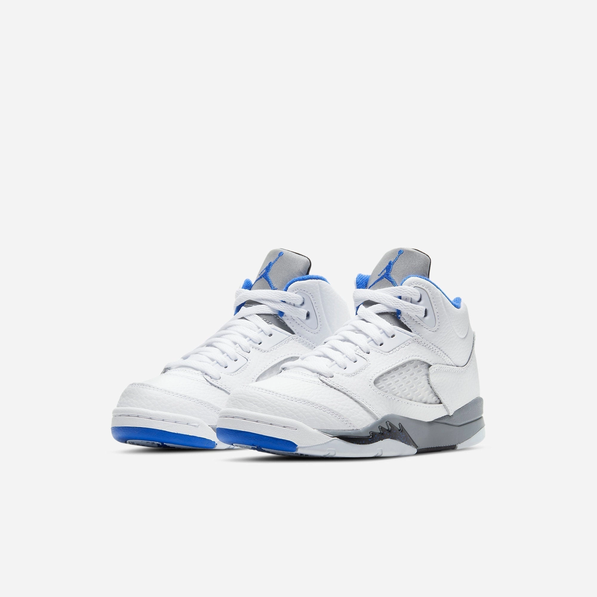 (PS) Air Jordan 5 Retro 'Stealth' (2021) 440889-140 Air Jordan 5 Mesh Panel Basketball Shoes