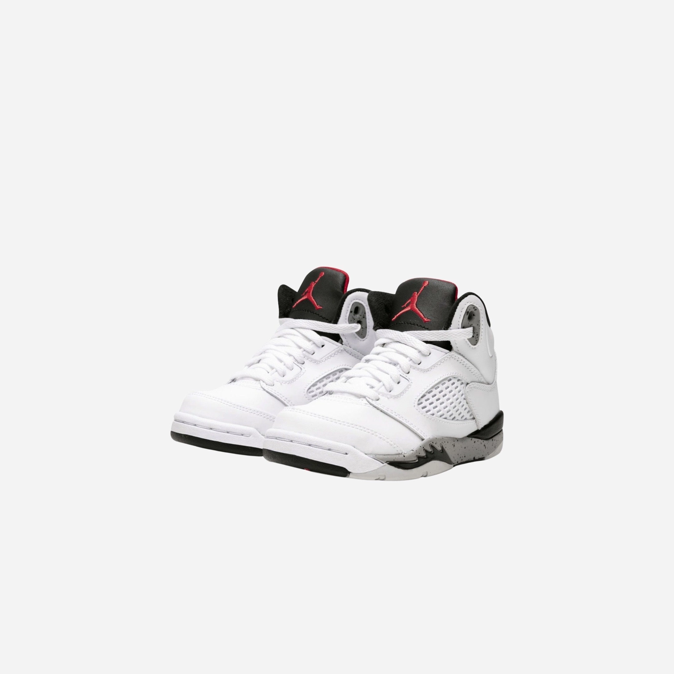 (PS) Air Jordan 5 Retro 'White Cement' (2017) 440889-104 Air Jordan 5 Mesh Panel Basketball Shoes