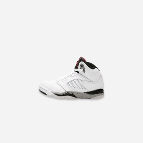 (PS) Air Jordan 5 Retro 'White Cement' (2017) 440889-104 Air Jordan 5 shoes with mesh panel details