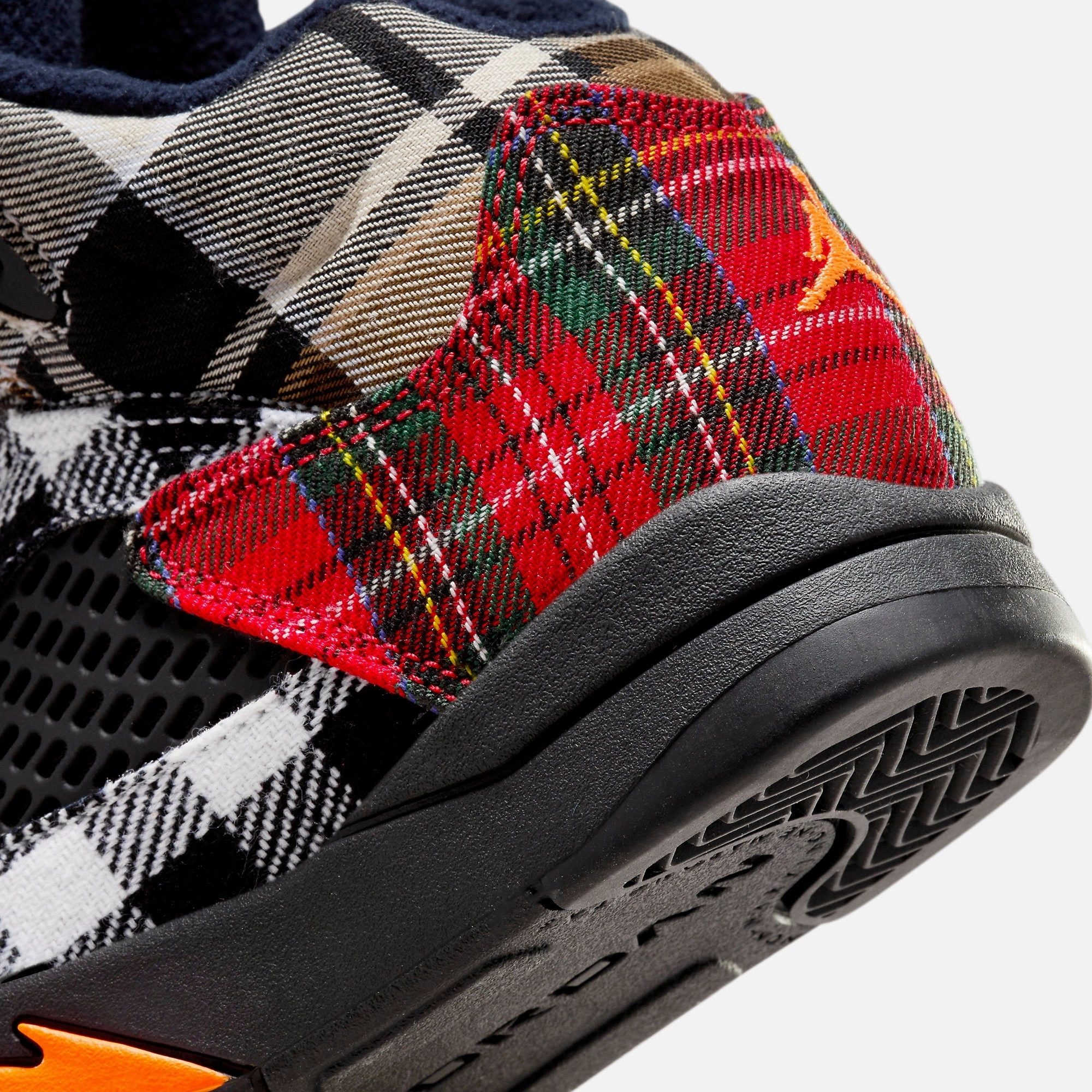 (PS) Air Jordan 5 Retro PLD 'Plaid' (2023) FD4812-008 Air Jordan 5 Mesh Panel Basketball Shoes