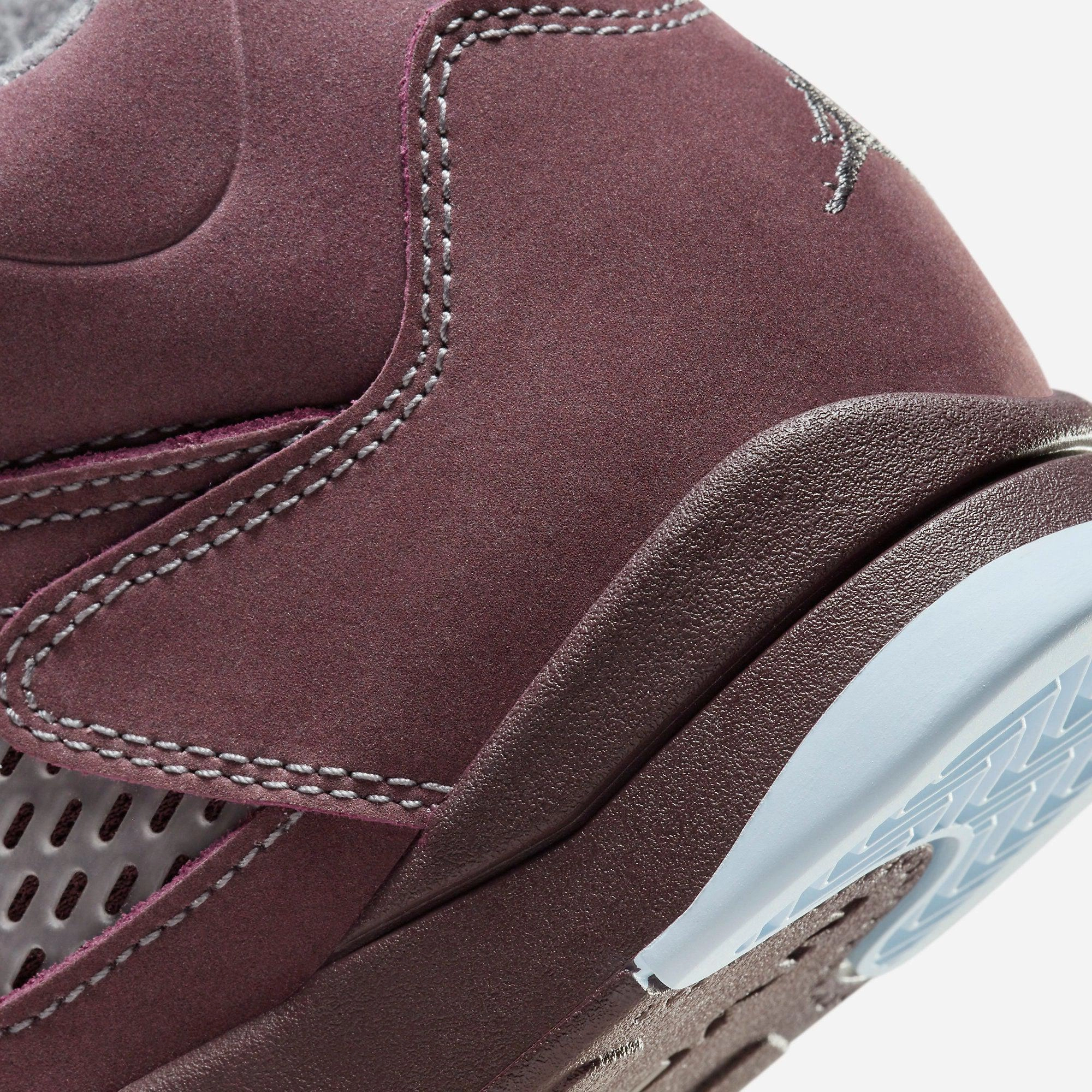 (PS) Air Jordan 5 Retro SE 'Burgundy' (2023) FN4234-600 Air Jordan 5 Mesh Panel Basketball Shoes