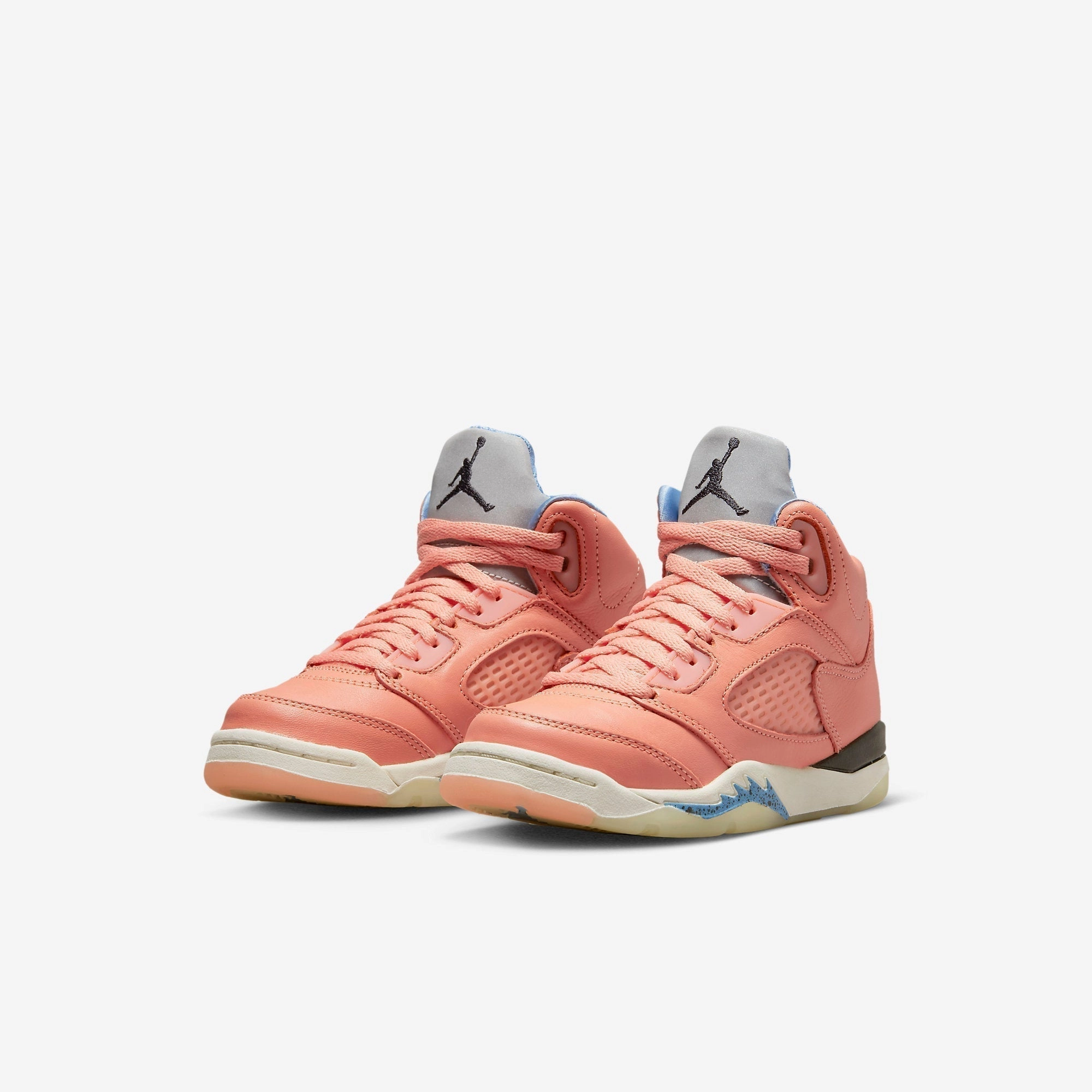 (PS) Air Jordan 5 Retro SP x DJ Khaled 'We The Best Crimson Bliss' (2022) DV4980-641 Air Jordan 5 Mesh Panel Basketball Shoes