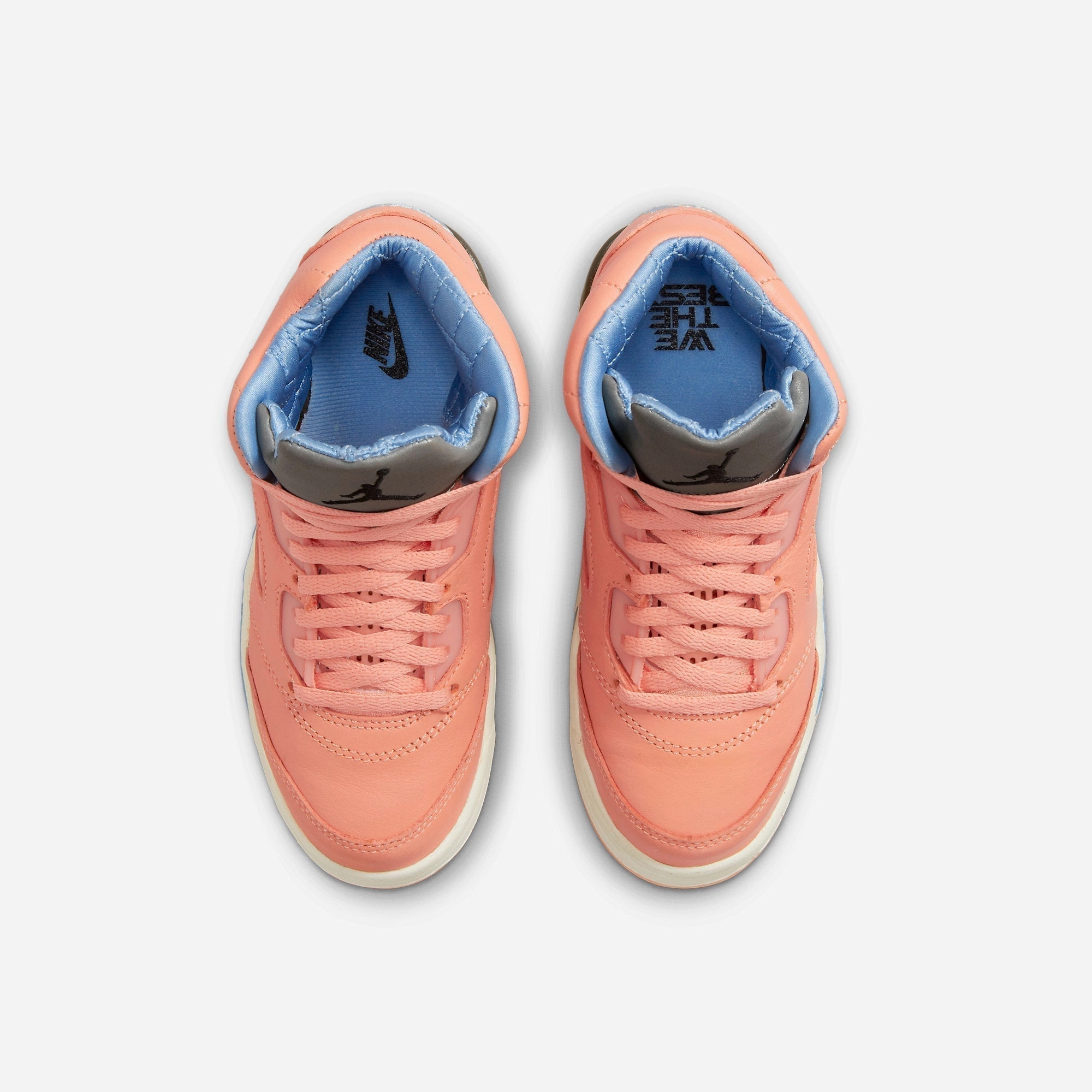 (PS) Air Jordan 5 Retro SP x DJ Khaled 'We The Best Crimson Bliss' (2022) DV4980-641 Air Jordan 5 Mesh Panel Basketball Shoes