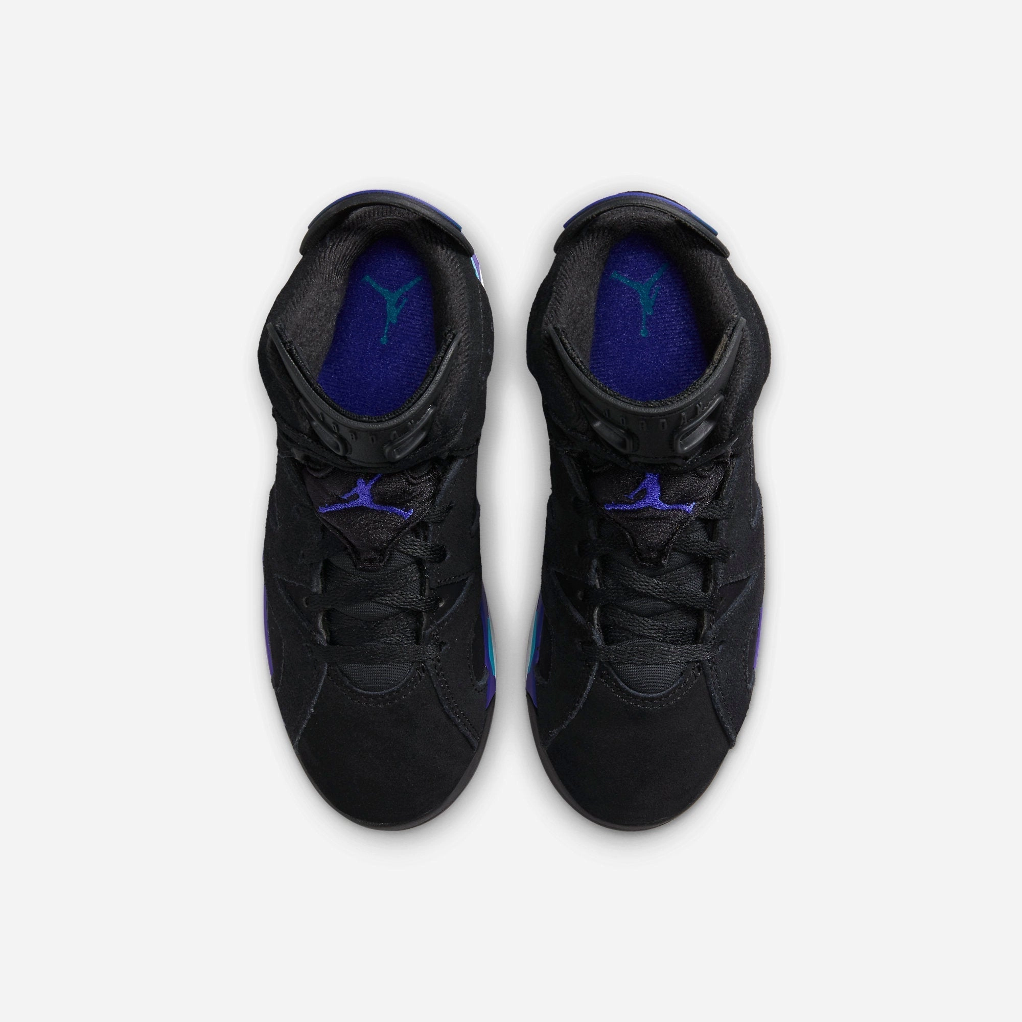 (PS) Air Jordan 6 Retro 'Black / Aqua' (2023) DV3605-004 Air Jordan 6 Classic High-Top Sneakers